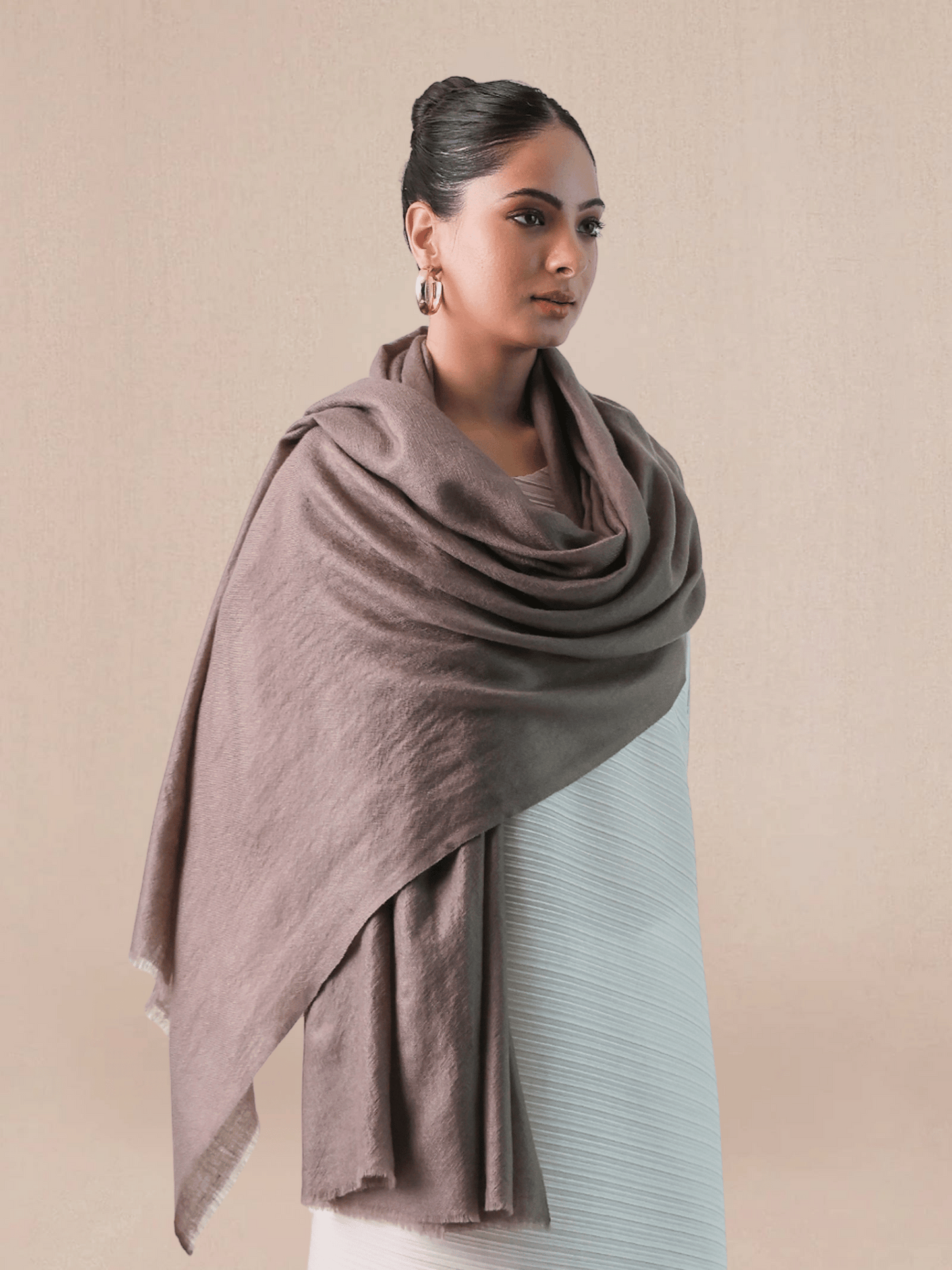 Cashmere Solid Shawl