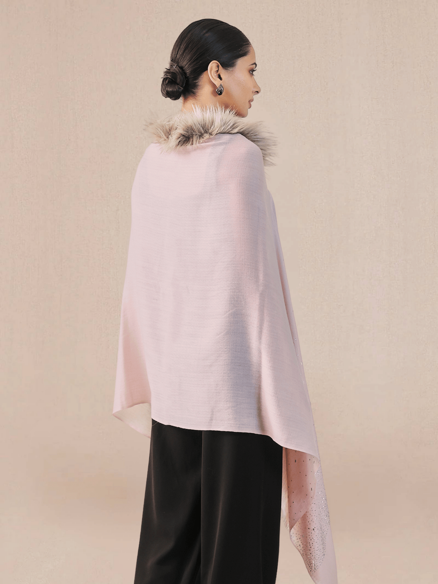 Fur Cashmere Capes