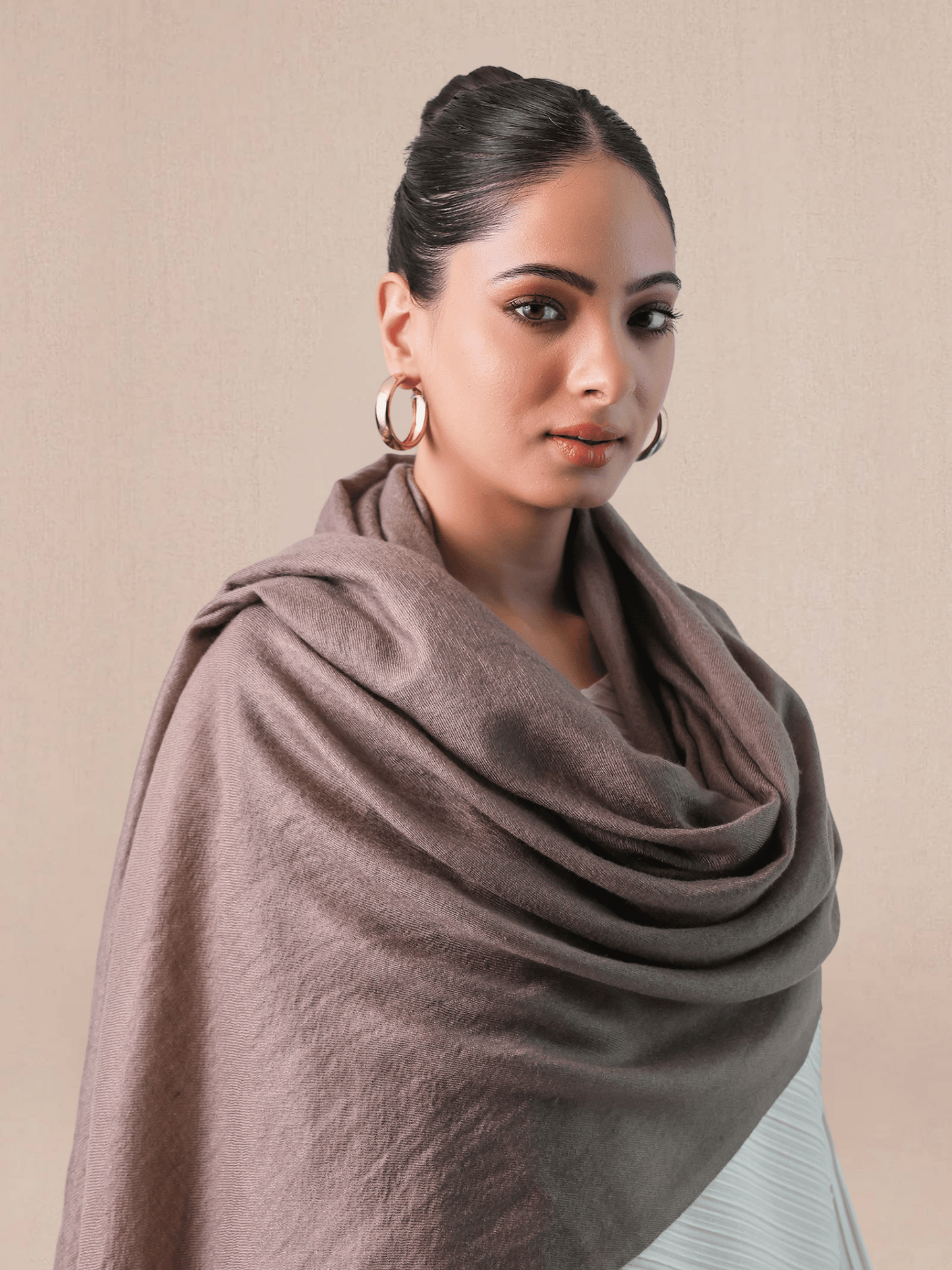 Cashmere Solid Shawl