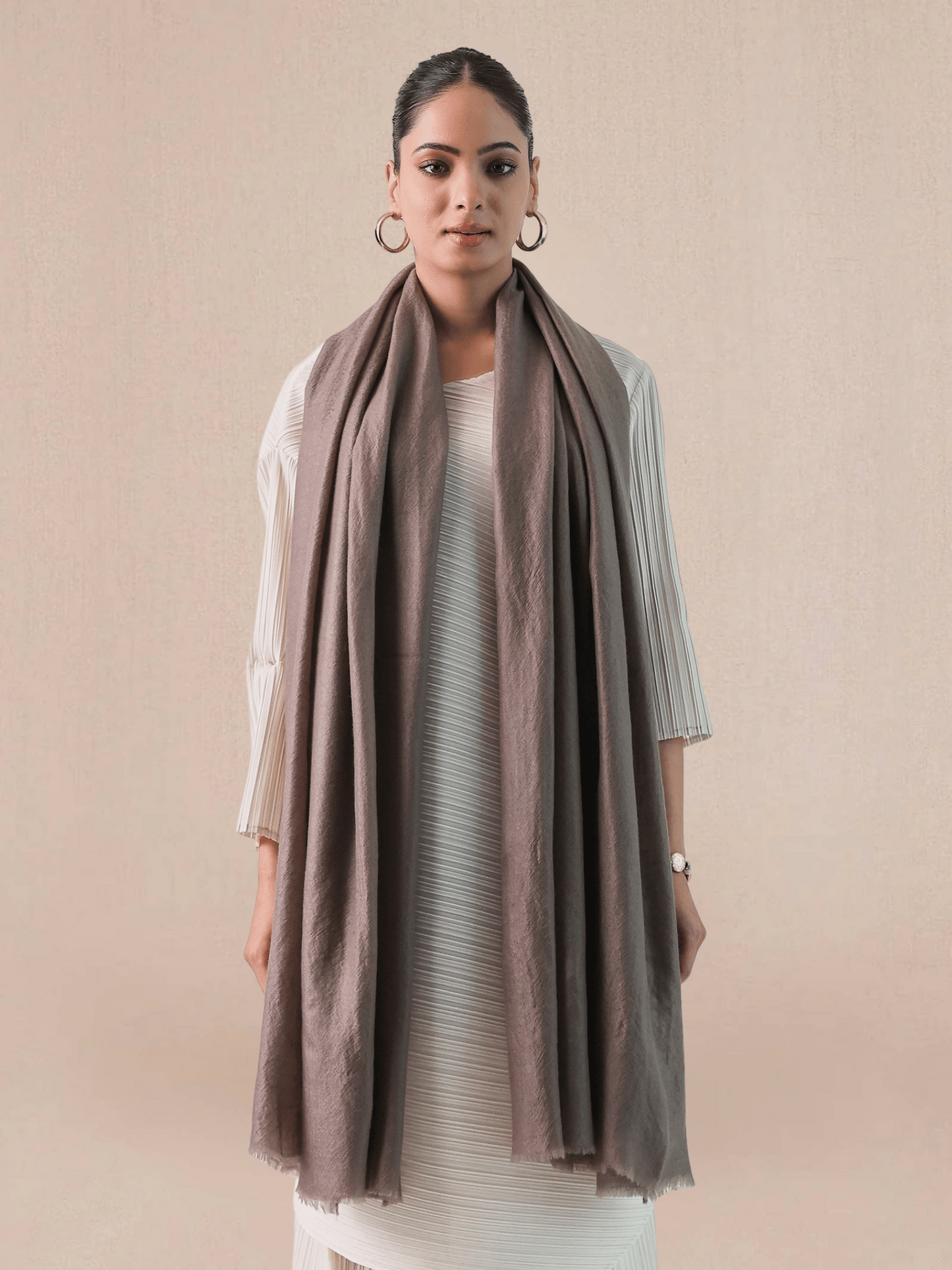 Cashmere Solid Shawl