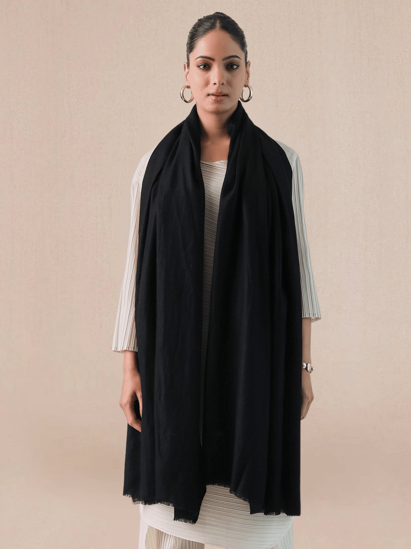 Cashmere Solid Shawl