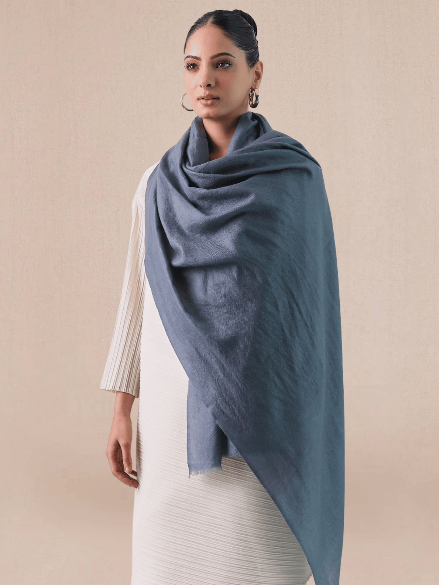 Cashmere Solid Shawl