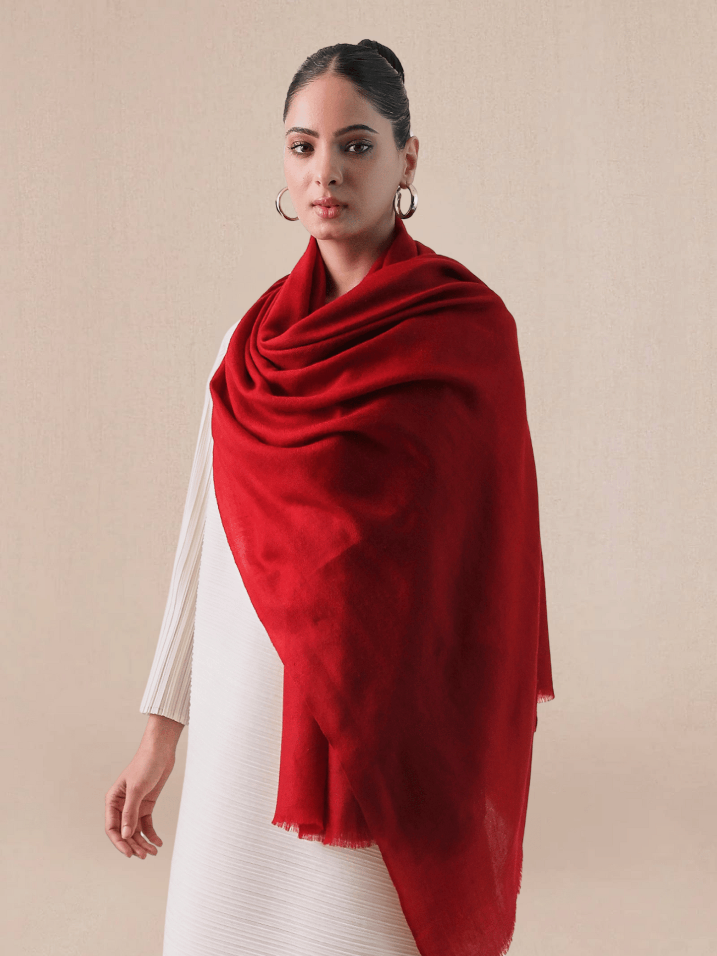 Cashmere Solid Shawl