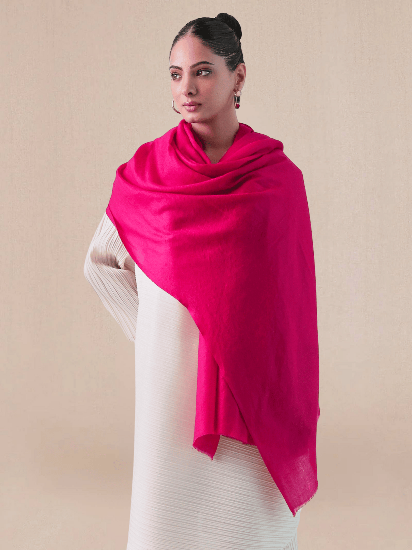 Cashmere Solid Shawl