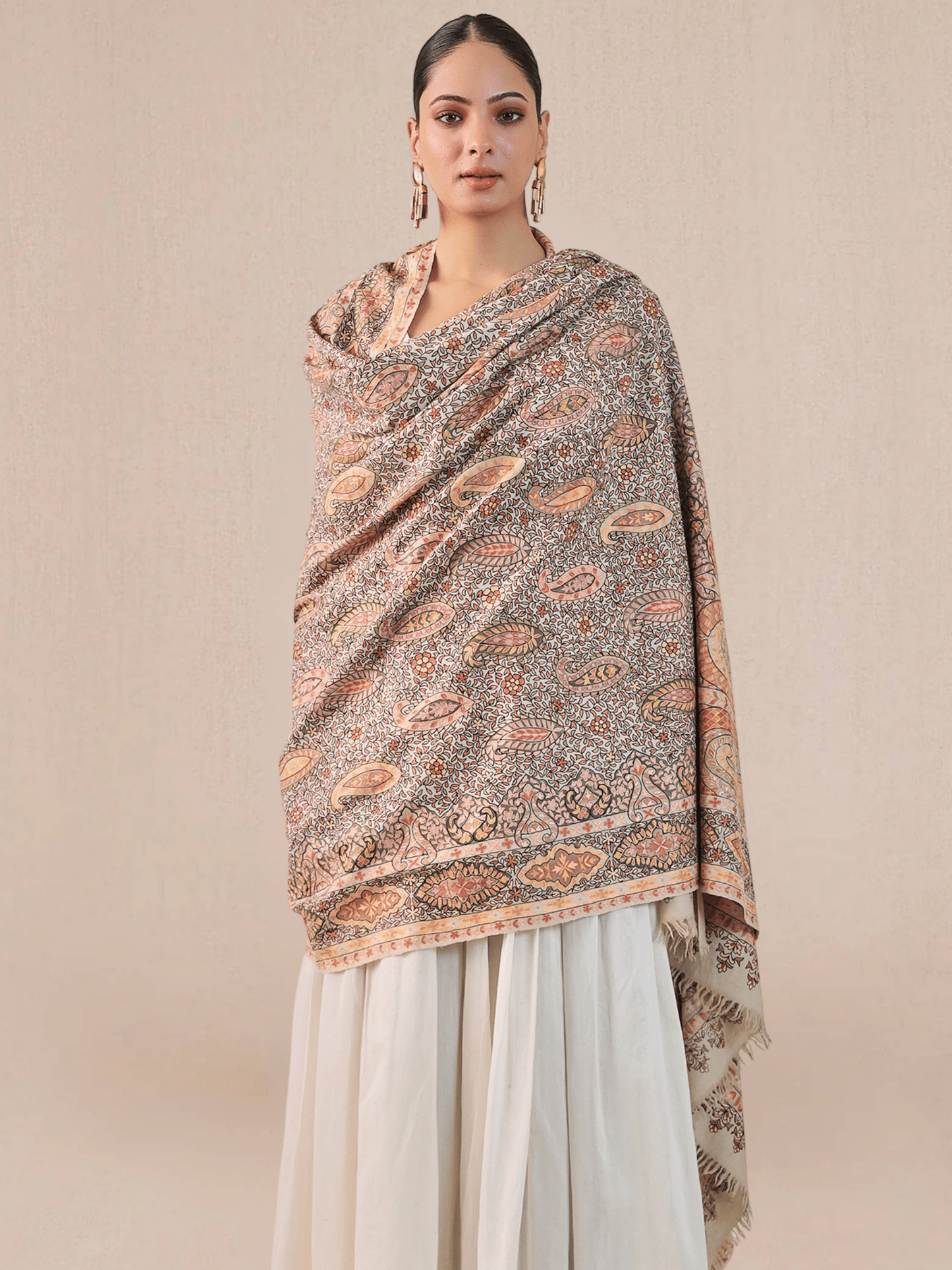 Kalam-E-Gulzar Pashmina Shawl