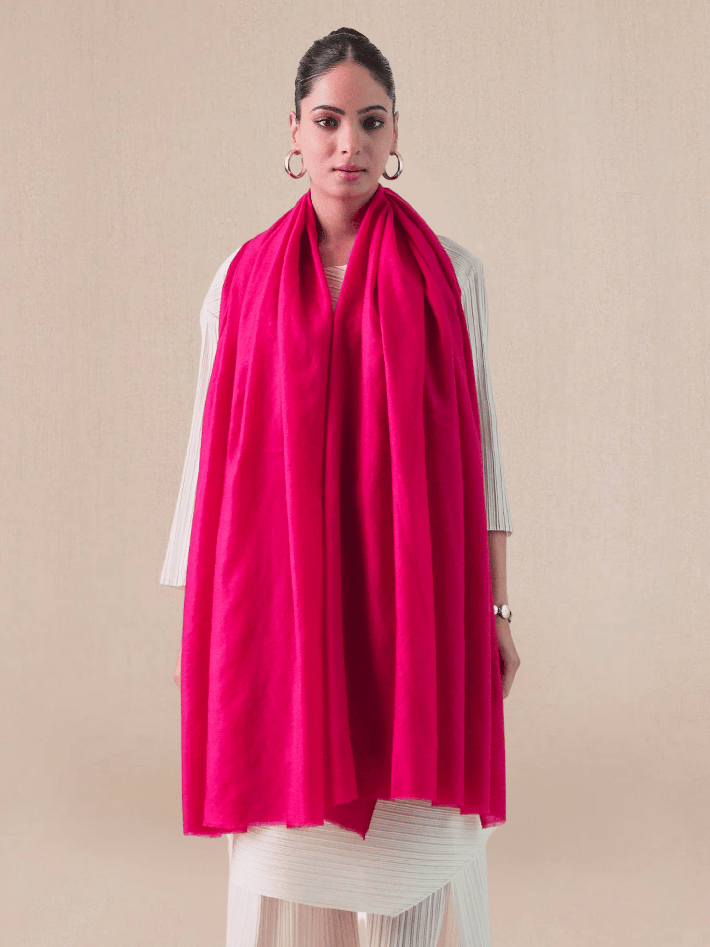 Cashmere Solid Shawl