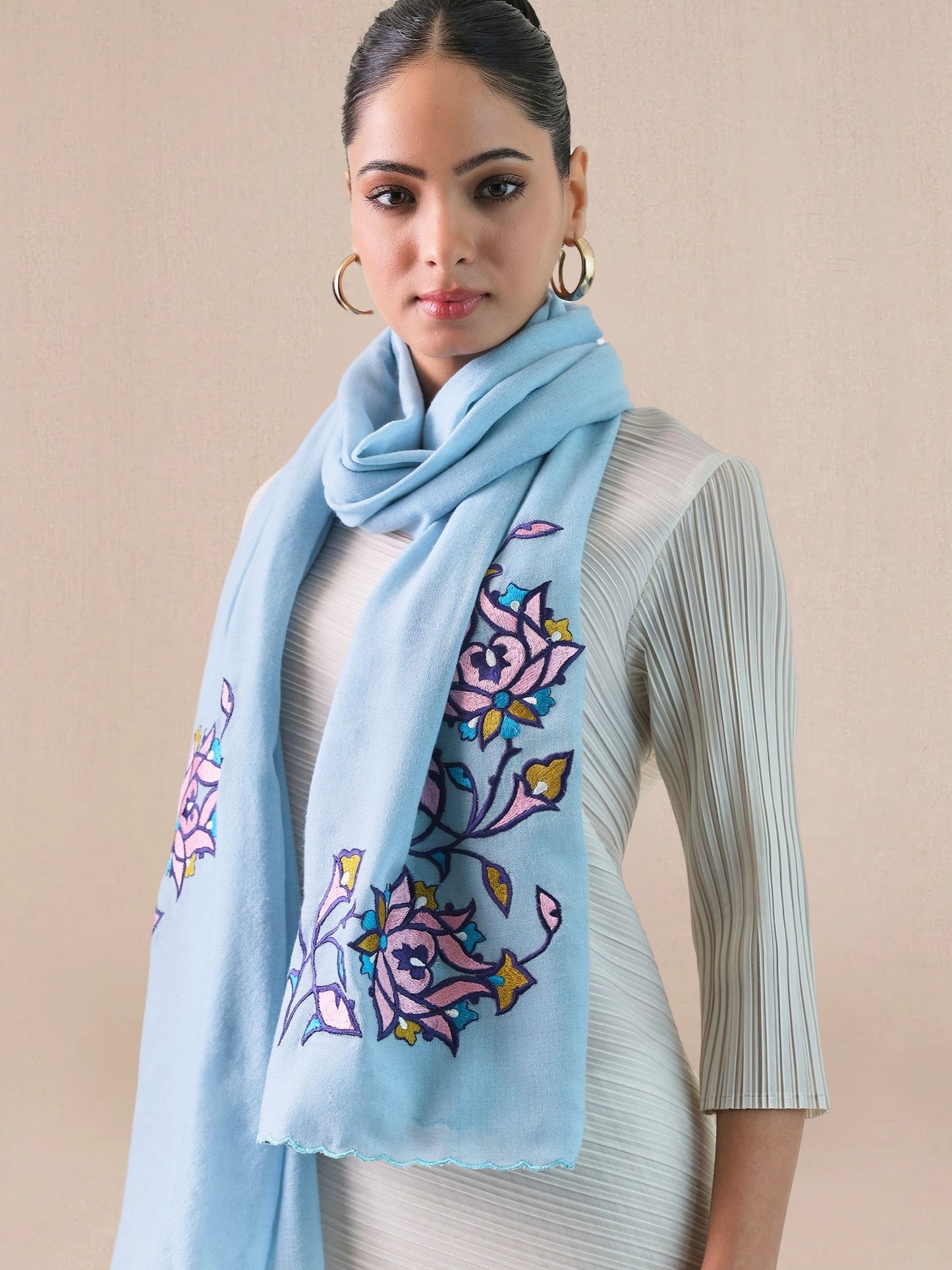 Elements of Spring Pashmina Stole