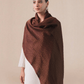 Wool Reversible Zari Stole