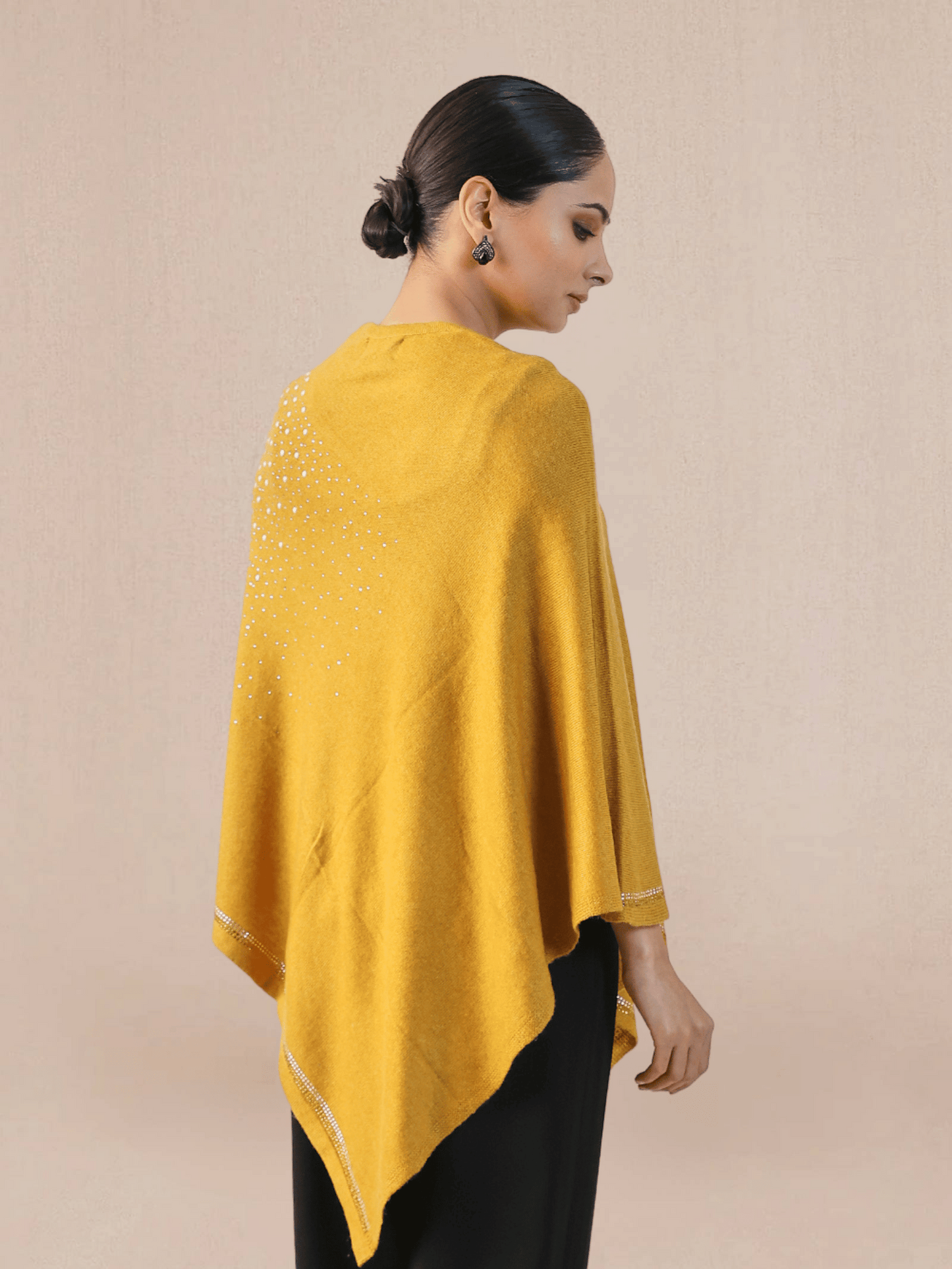 Cape poncho Pearl Scatter