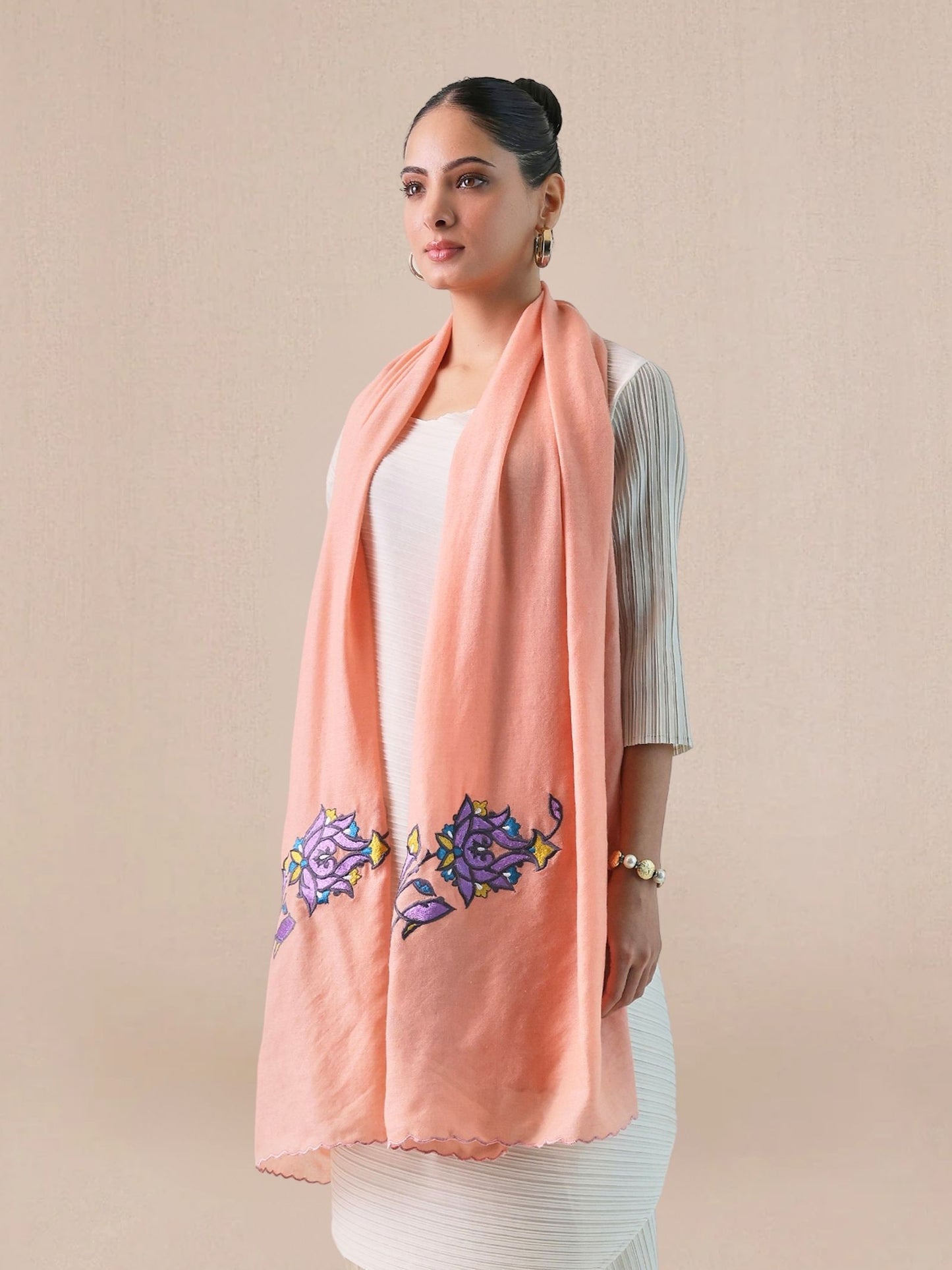 Elements of Spring Pashmina Stole