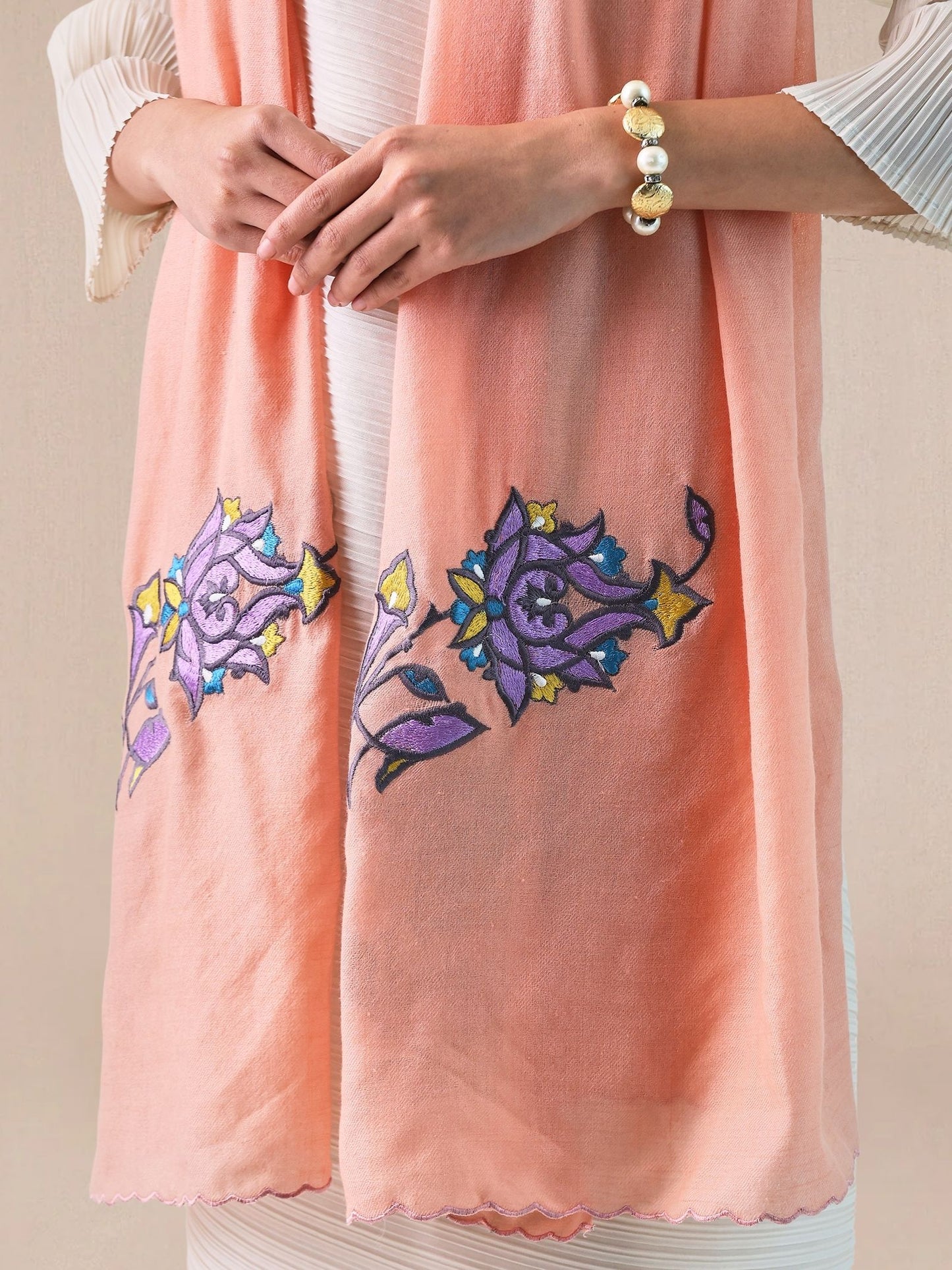 Elements of Spring Pashmina Stole