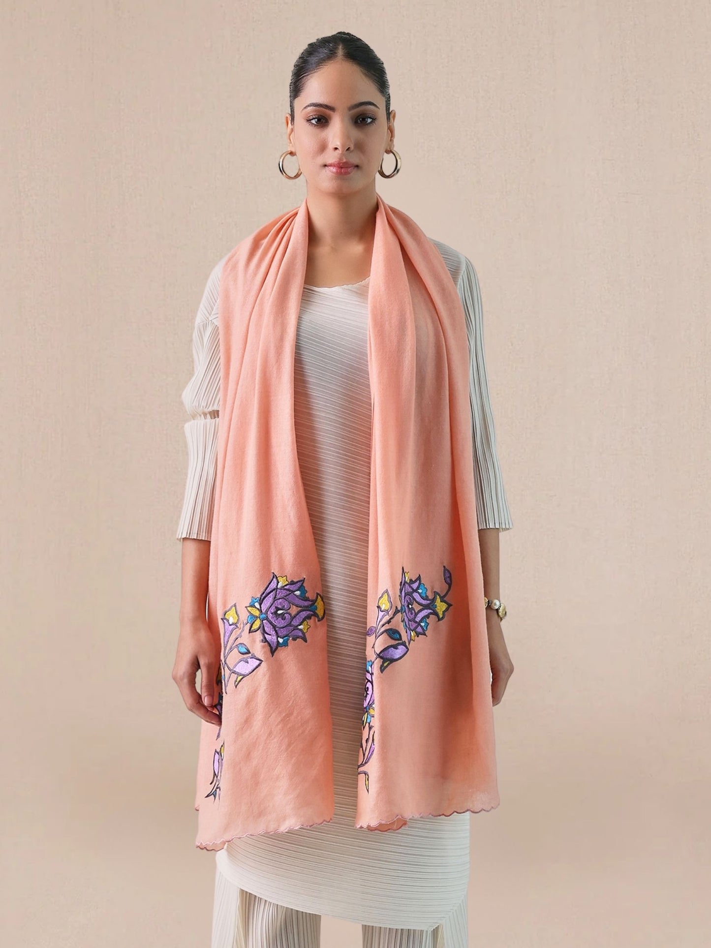 Elements of Spring Pashmina Stole