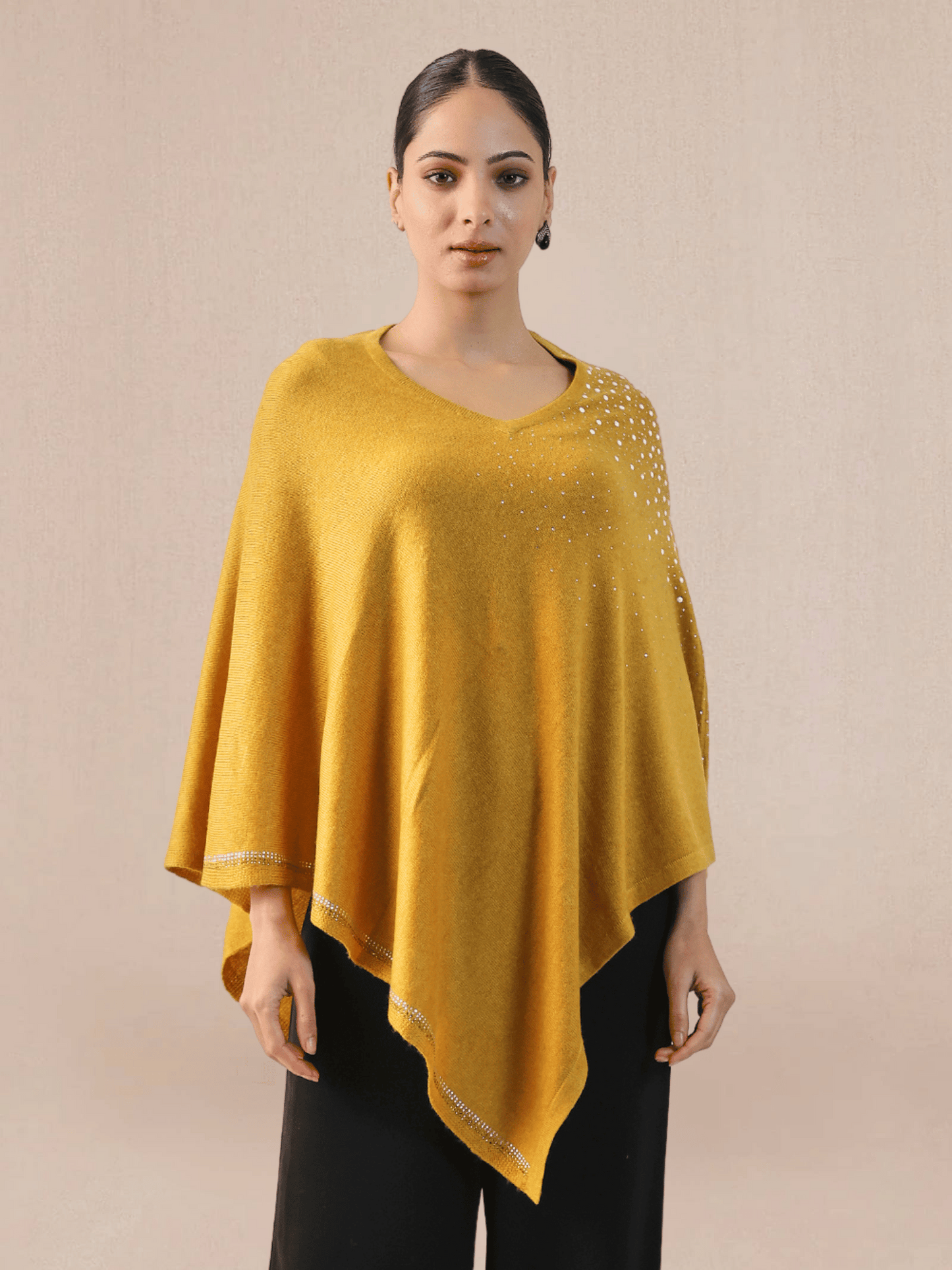 Cape poncho Pearl Scatter