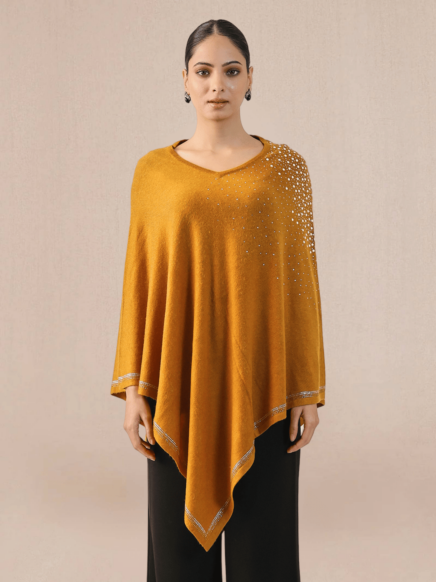Cape poncho Pearl Scatter