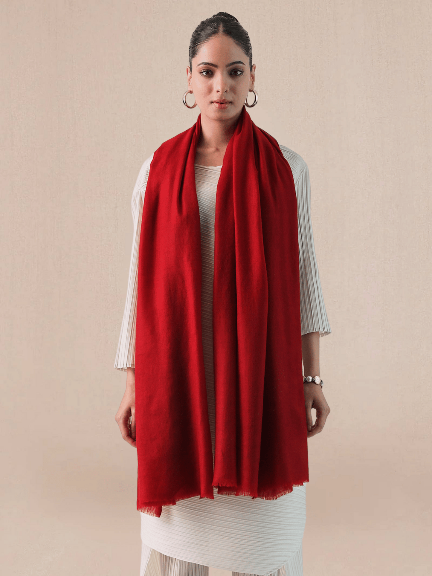 Cashmere Solid Shawl
