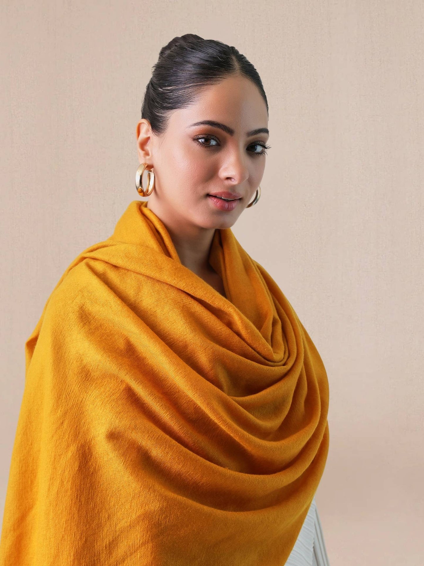 Cashmere Solid Shawl