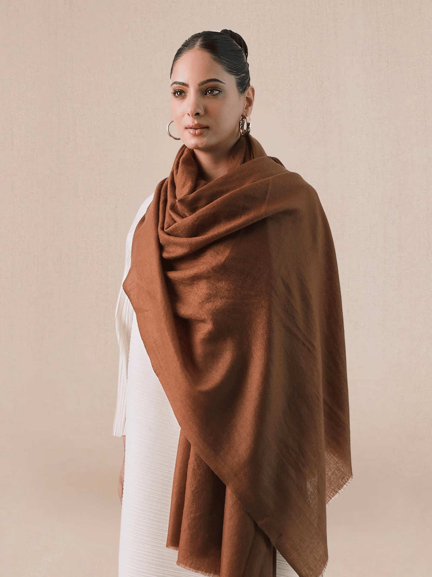 Cashmere Solid Shawl