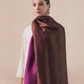 Wool Reversible Zari Stole