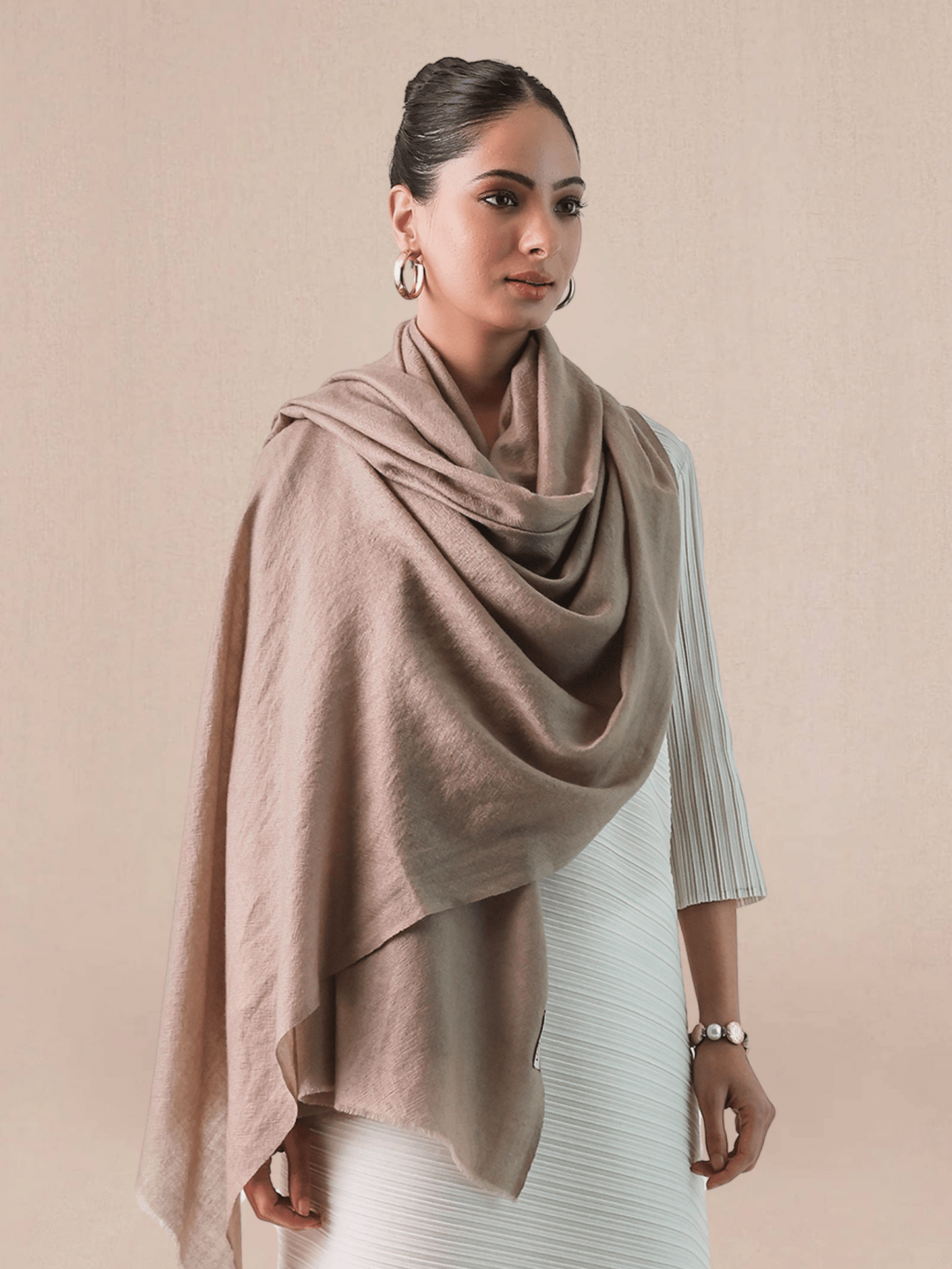 Cashmere Solid Shawl