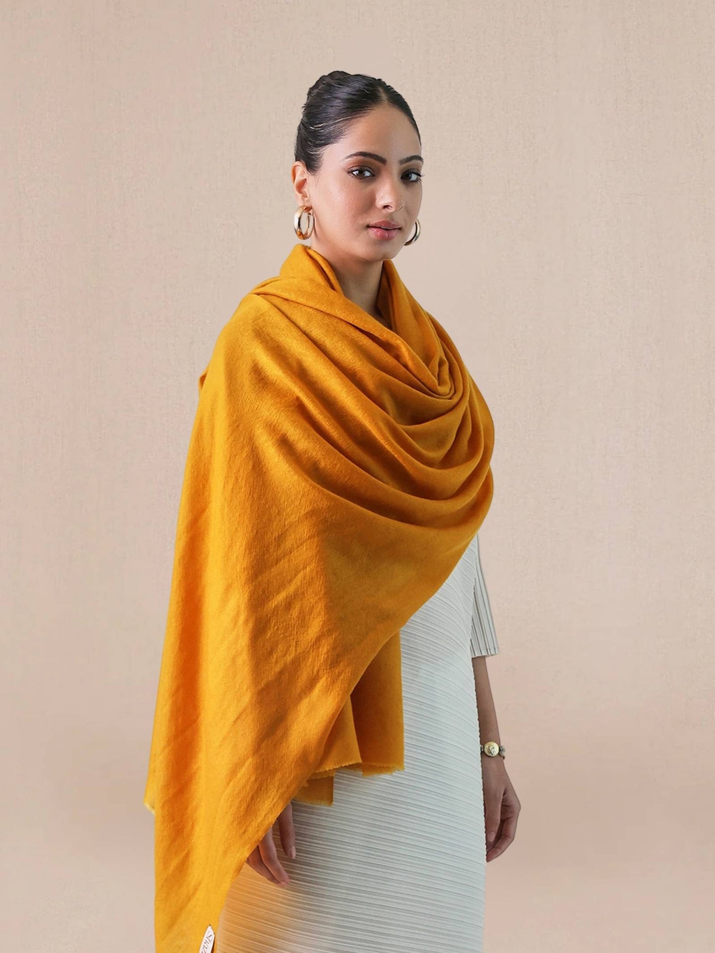 Cashmere Solid Shawl