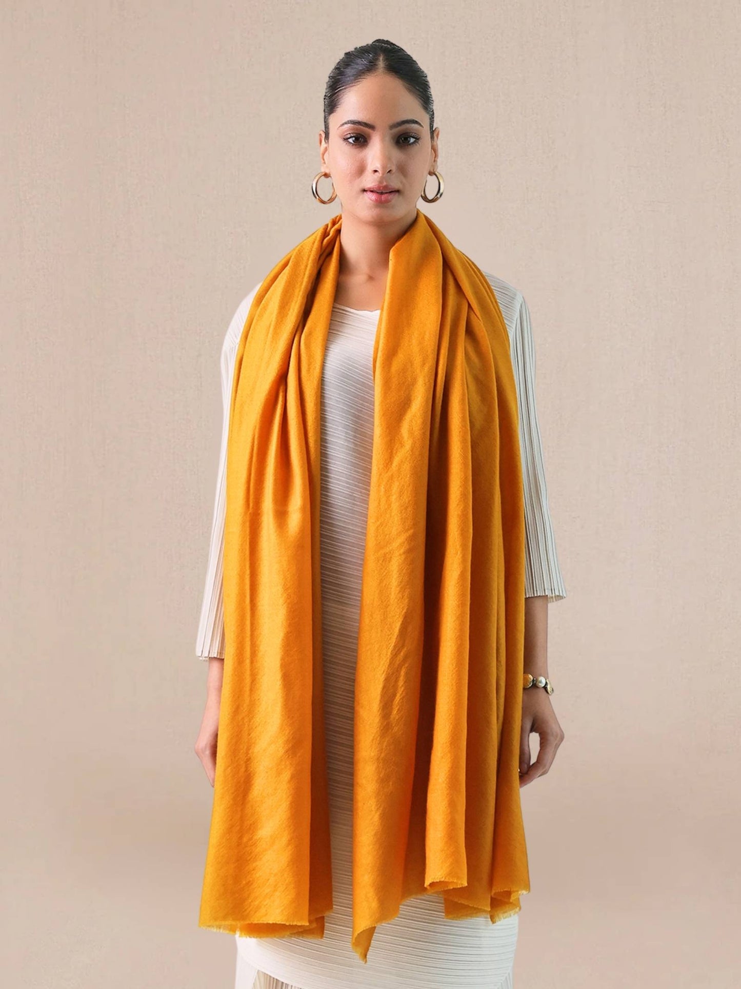 Cashmere Solid Shawl