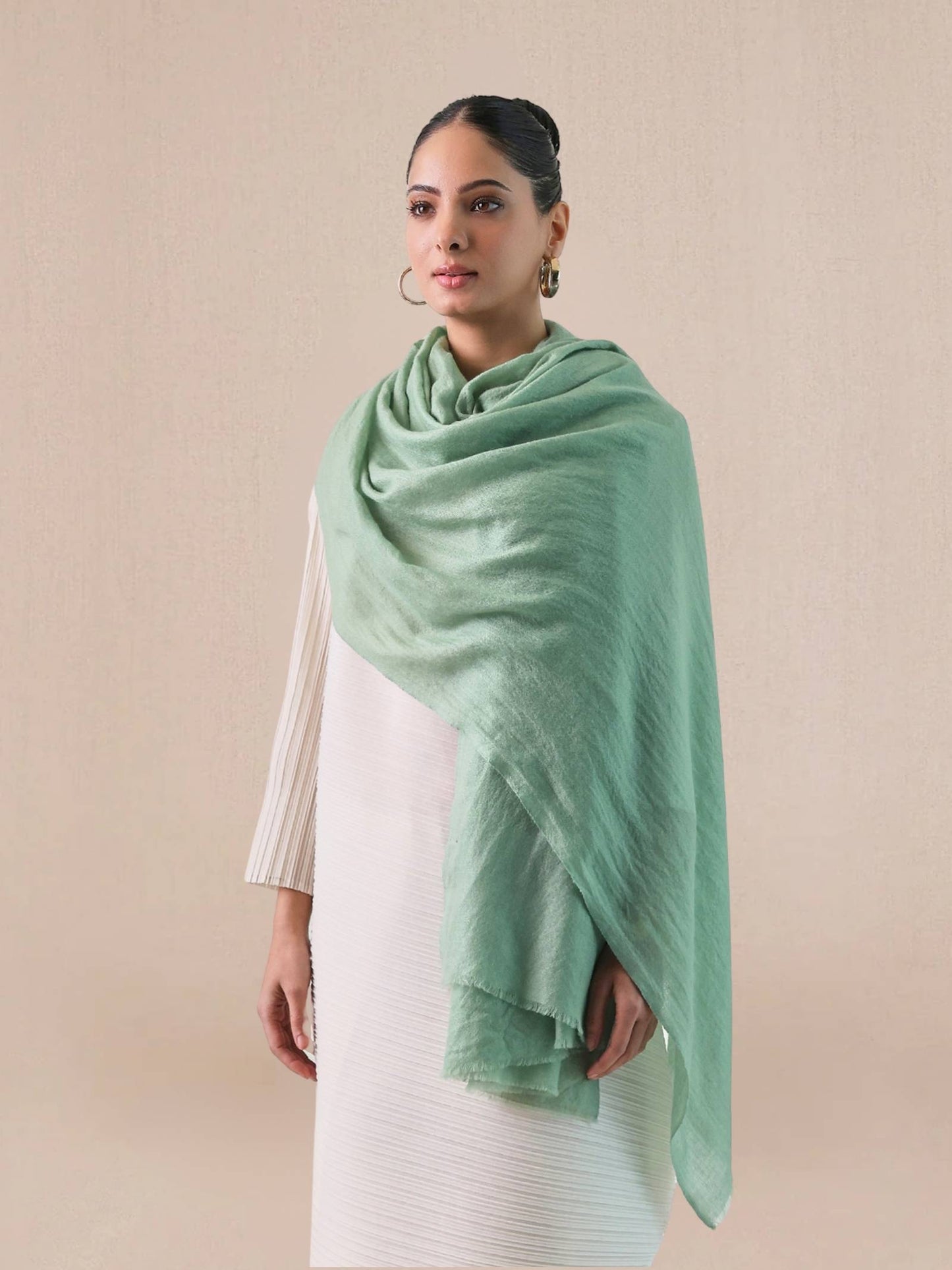 Cashmere Solid Shawl