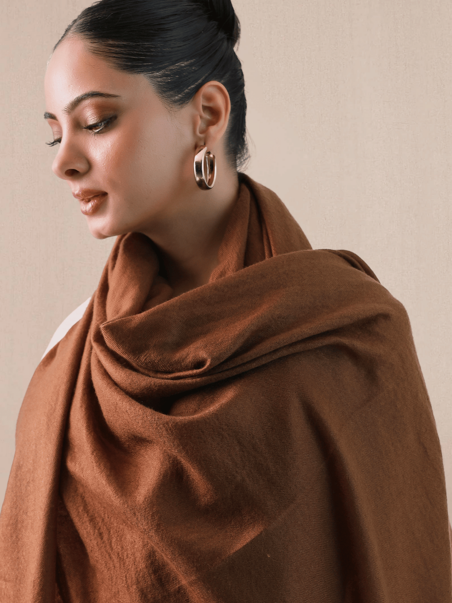 Cashmere Solid Shawl