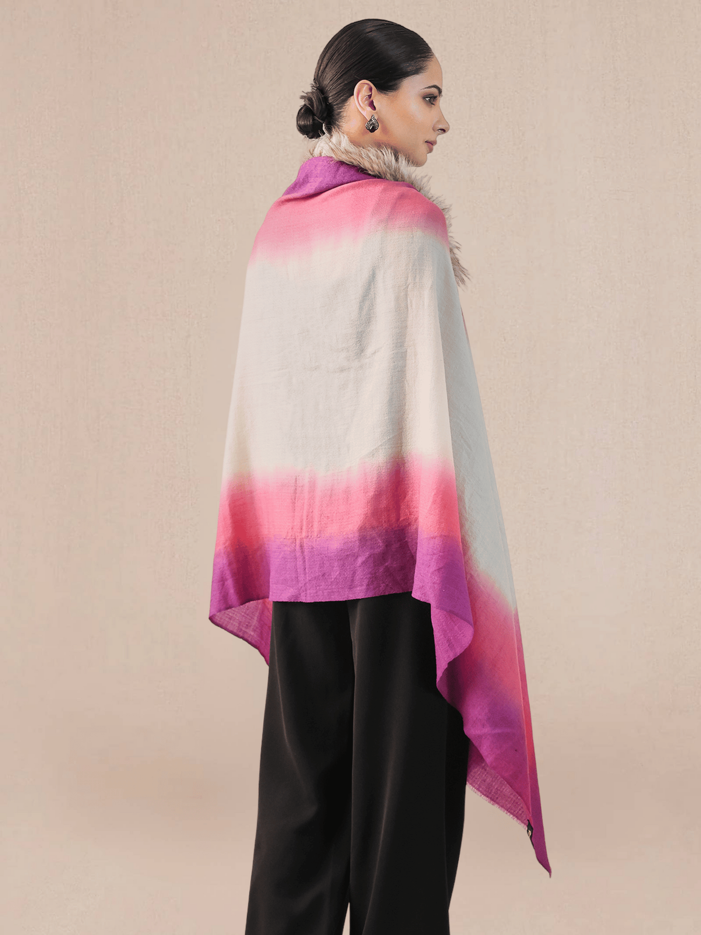 Fur pashmina capes
