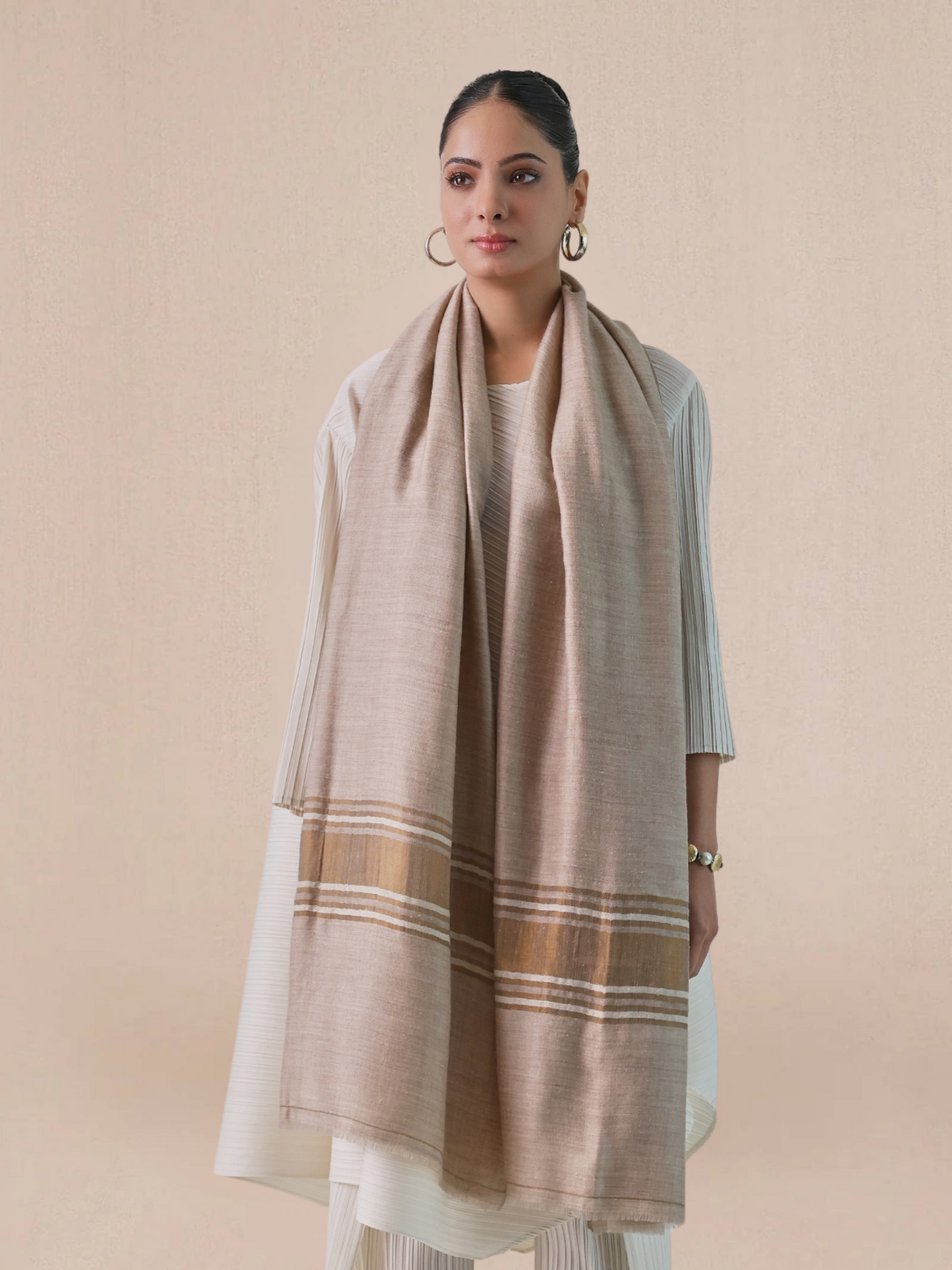 Palla Stripe Ekkat Reversible Stole