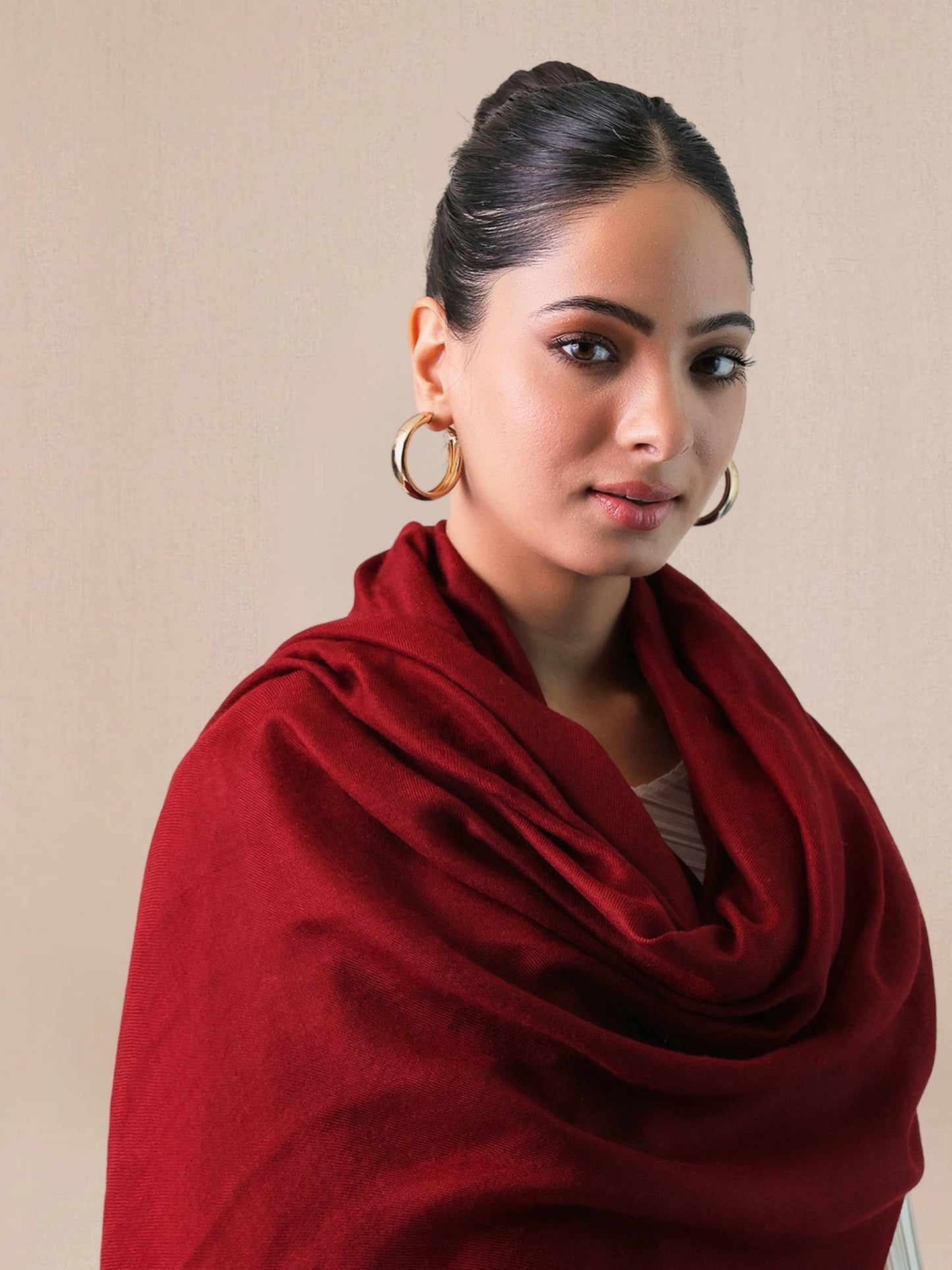 Cashmere Solid Shawl