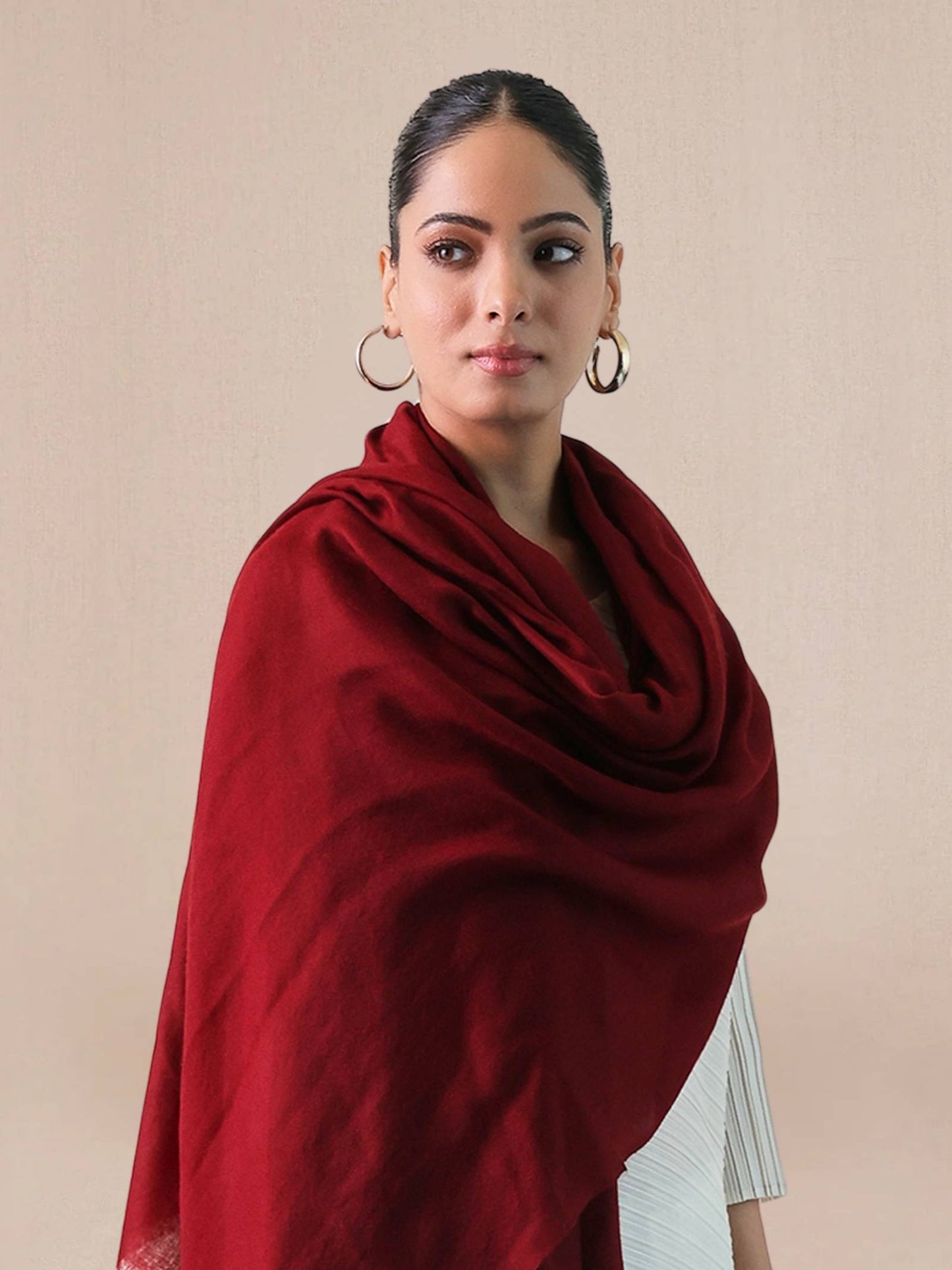 Cashmere Solid Shawl