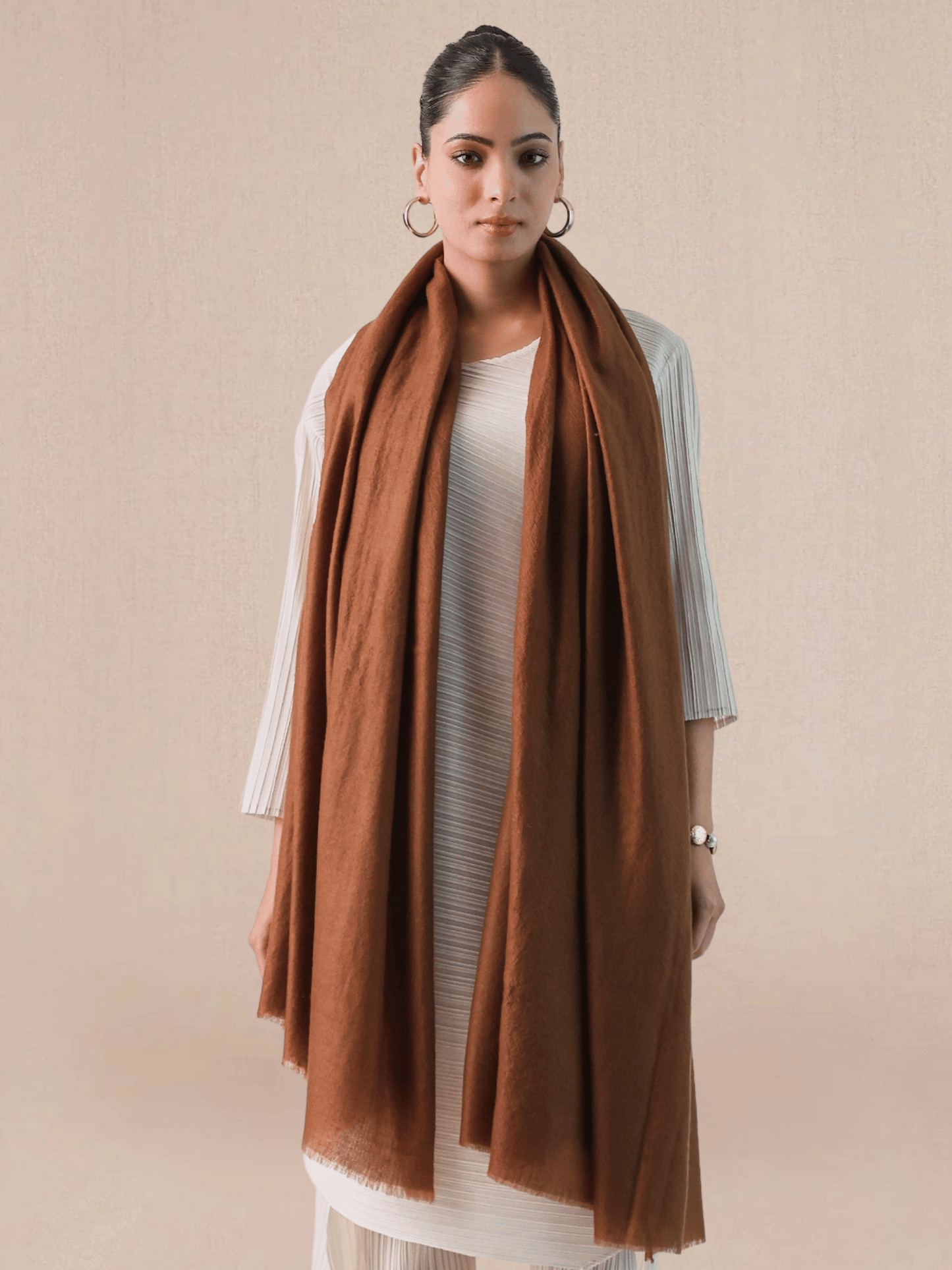 Cashmere Solid Shawl