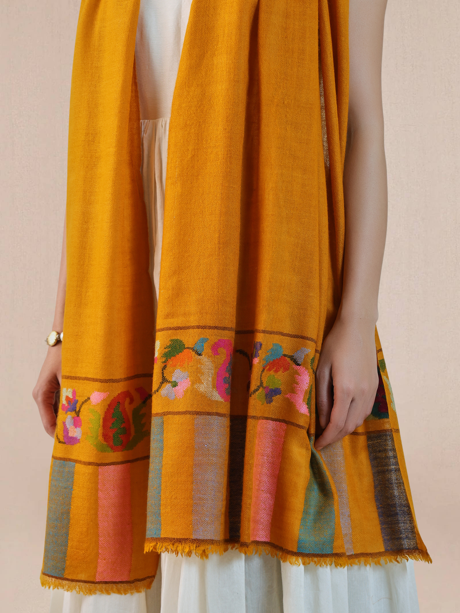 Kani Palla Pashmina Stole