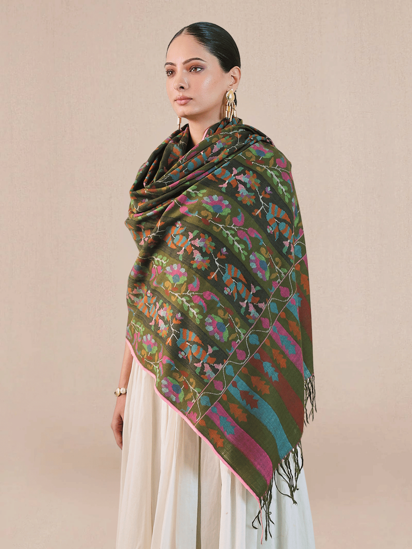 Inaaya Kani Pashmina Shawl