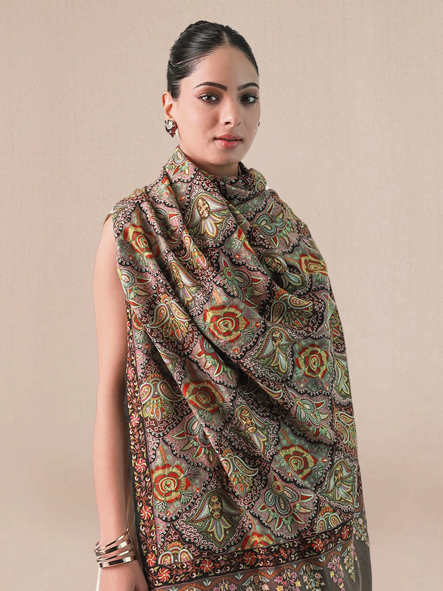 Kalam- e -Alaa Pashmina Shawl