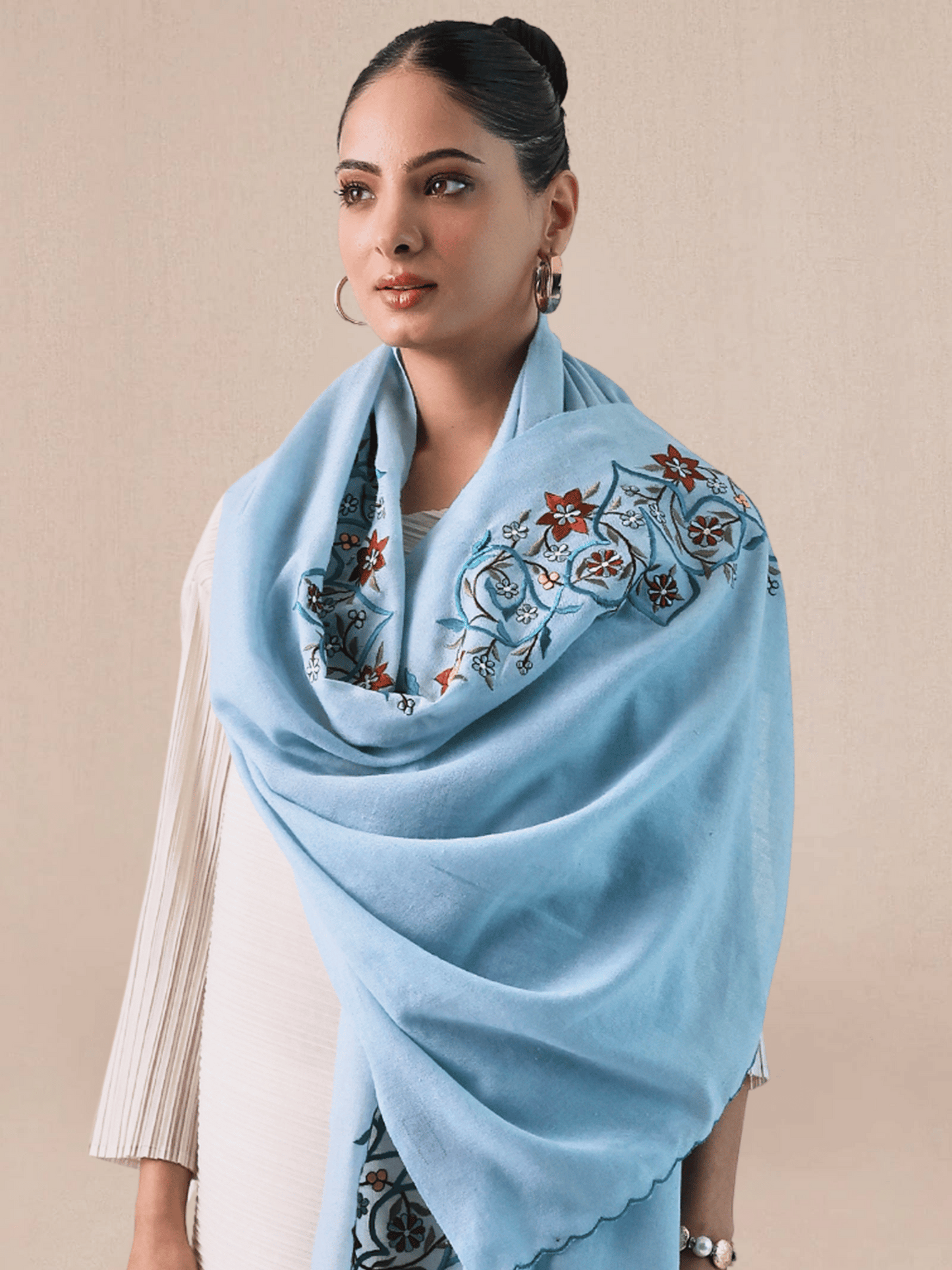 Elements of Spring Pashmina Stole
