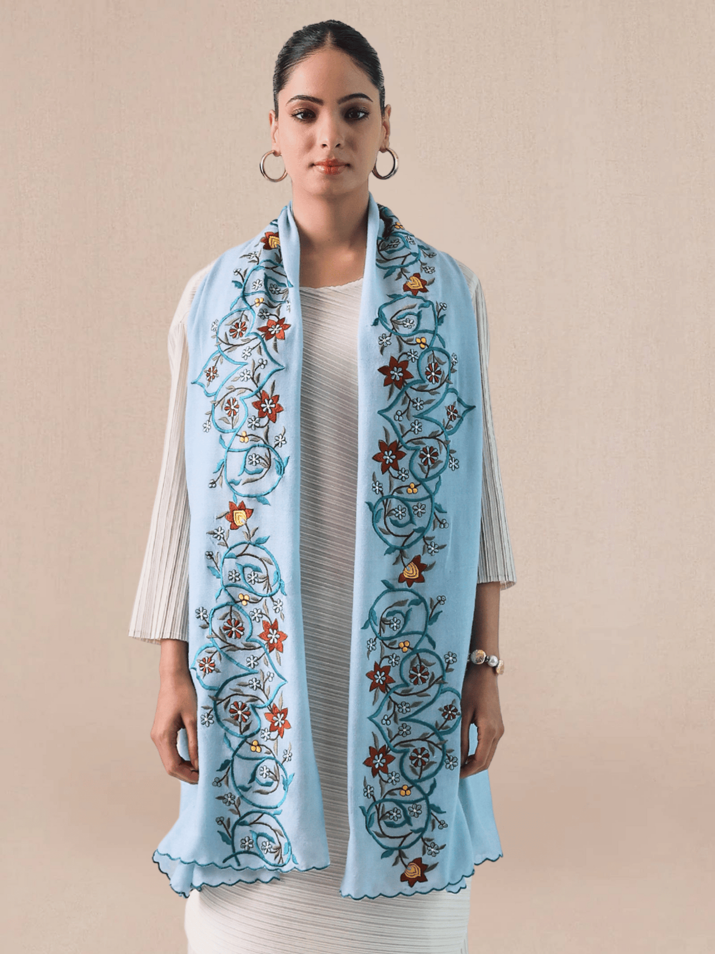 Elements of Spring Pashmina Stole