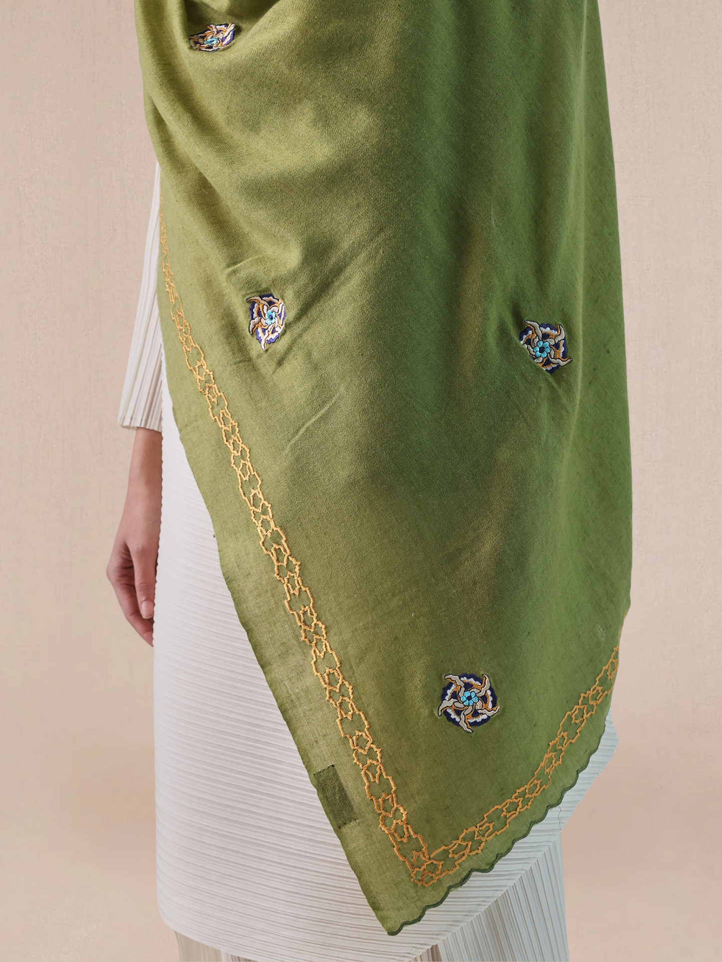 Elements of Spring Pashmina Stole