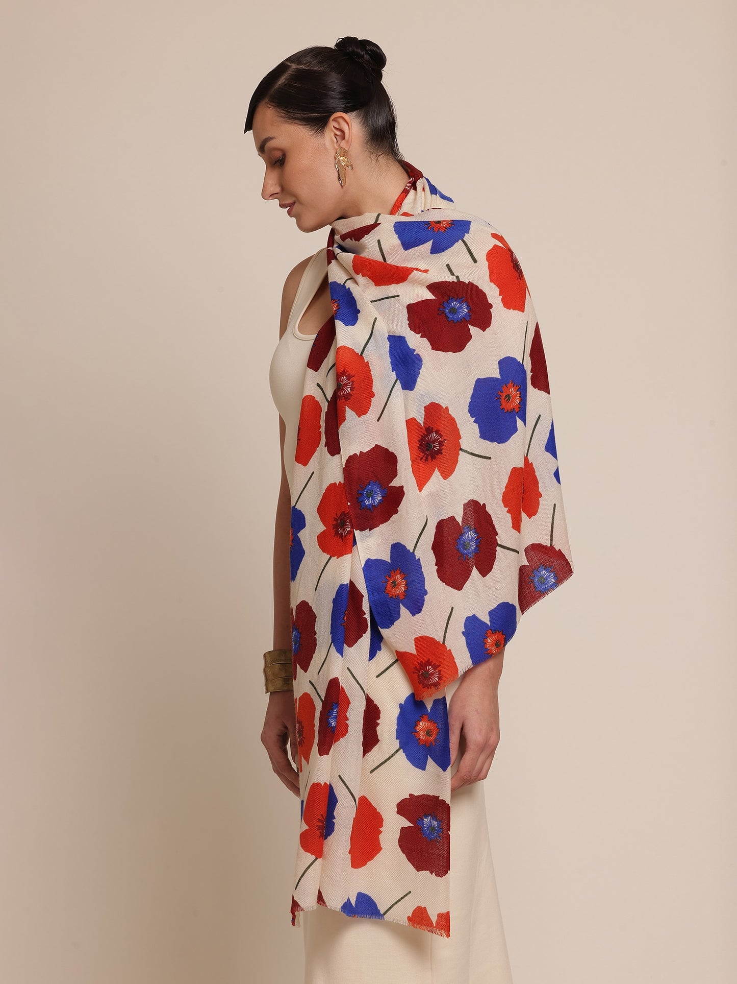 Abstract Printed Stole