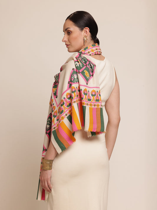 Handpainted Patola Stole