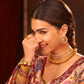 Kriti Sanon is wearing the Ayodhya Tales Pashmina Kalamkari Shawl by Shaza.