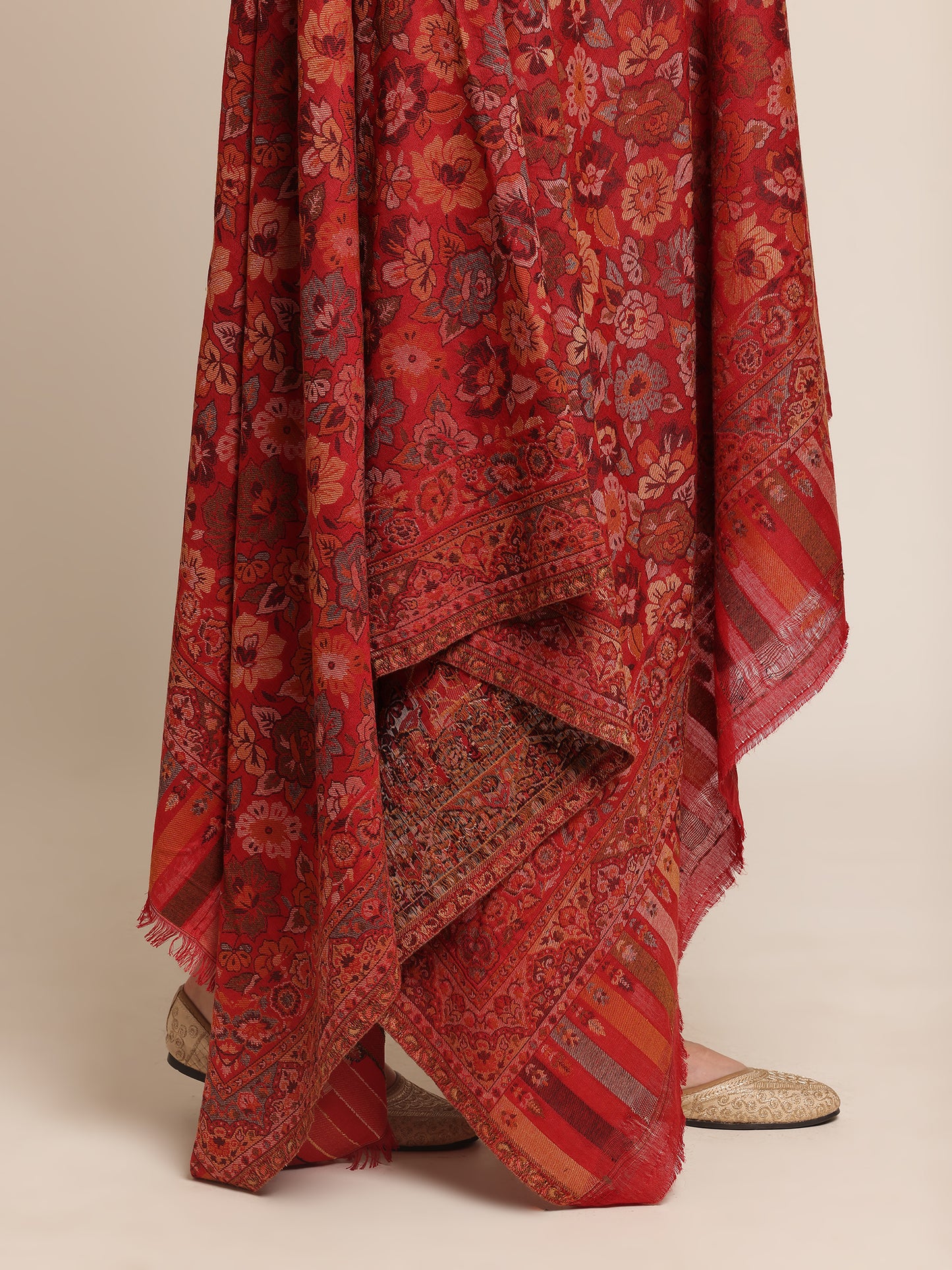 Antique Kani Wool Shawl
