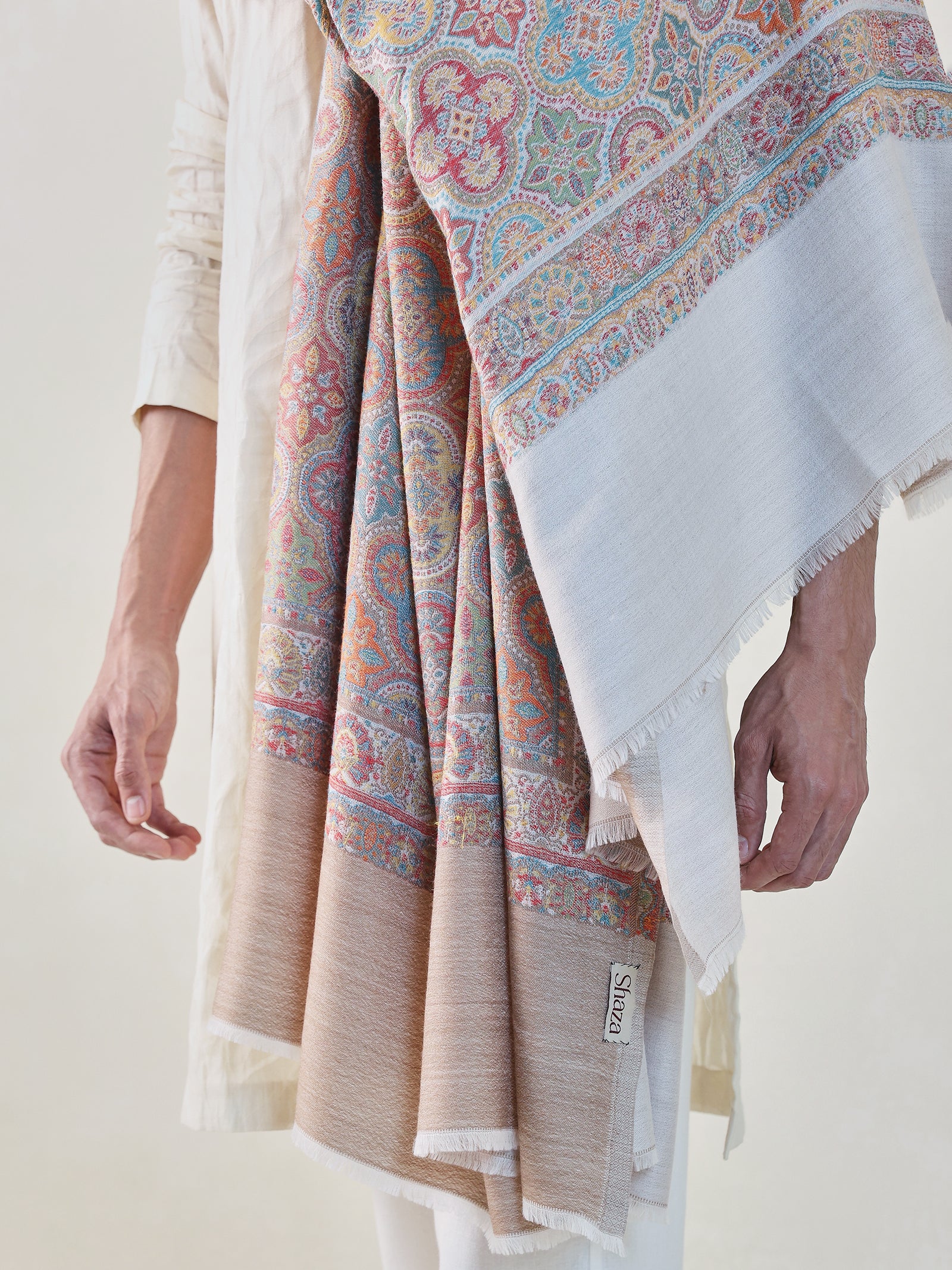 Reversible Men Kani Shawl