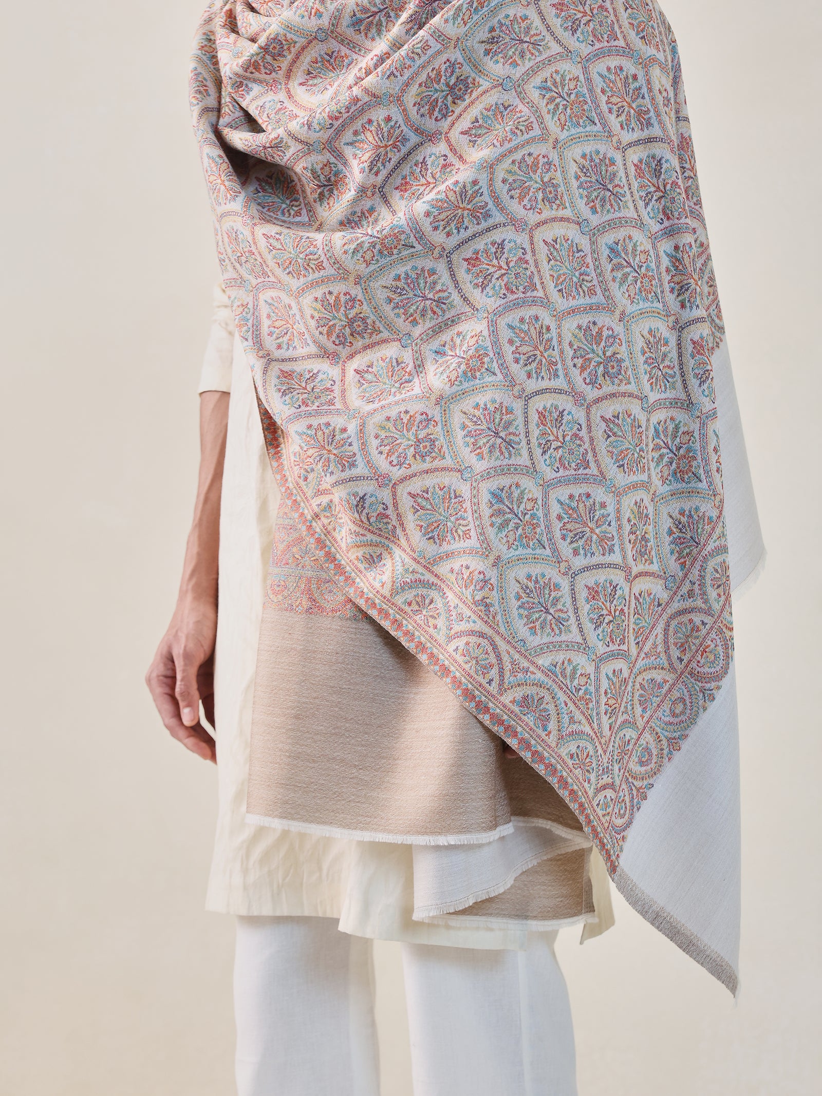 Reversible Men Kani Shawl