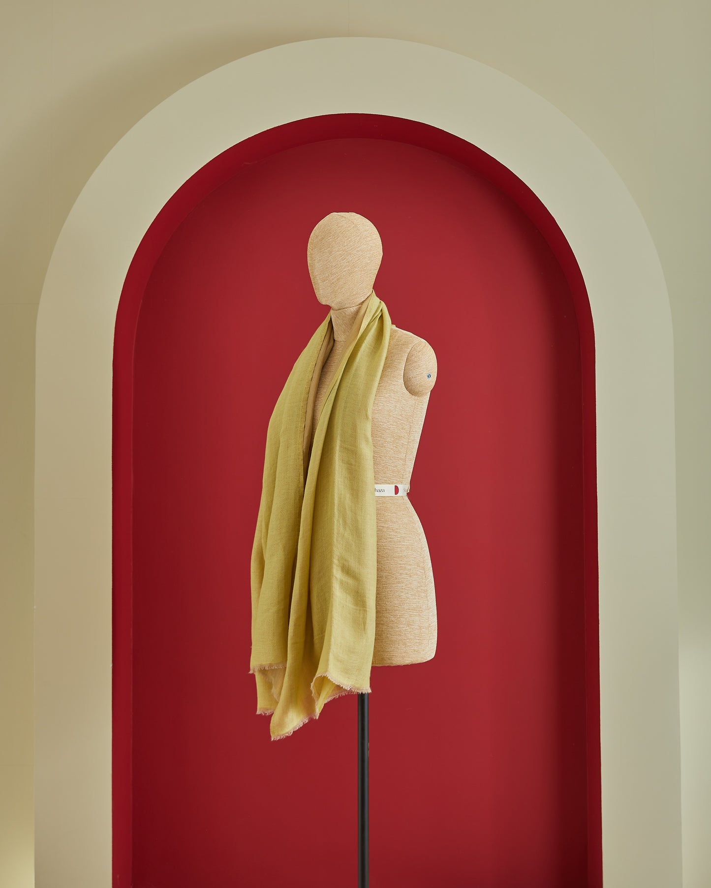 Wool Reversible Zari Stole