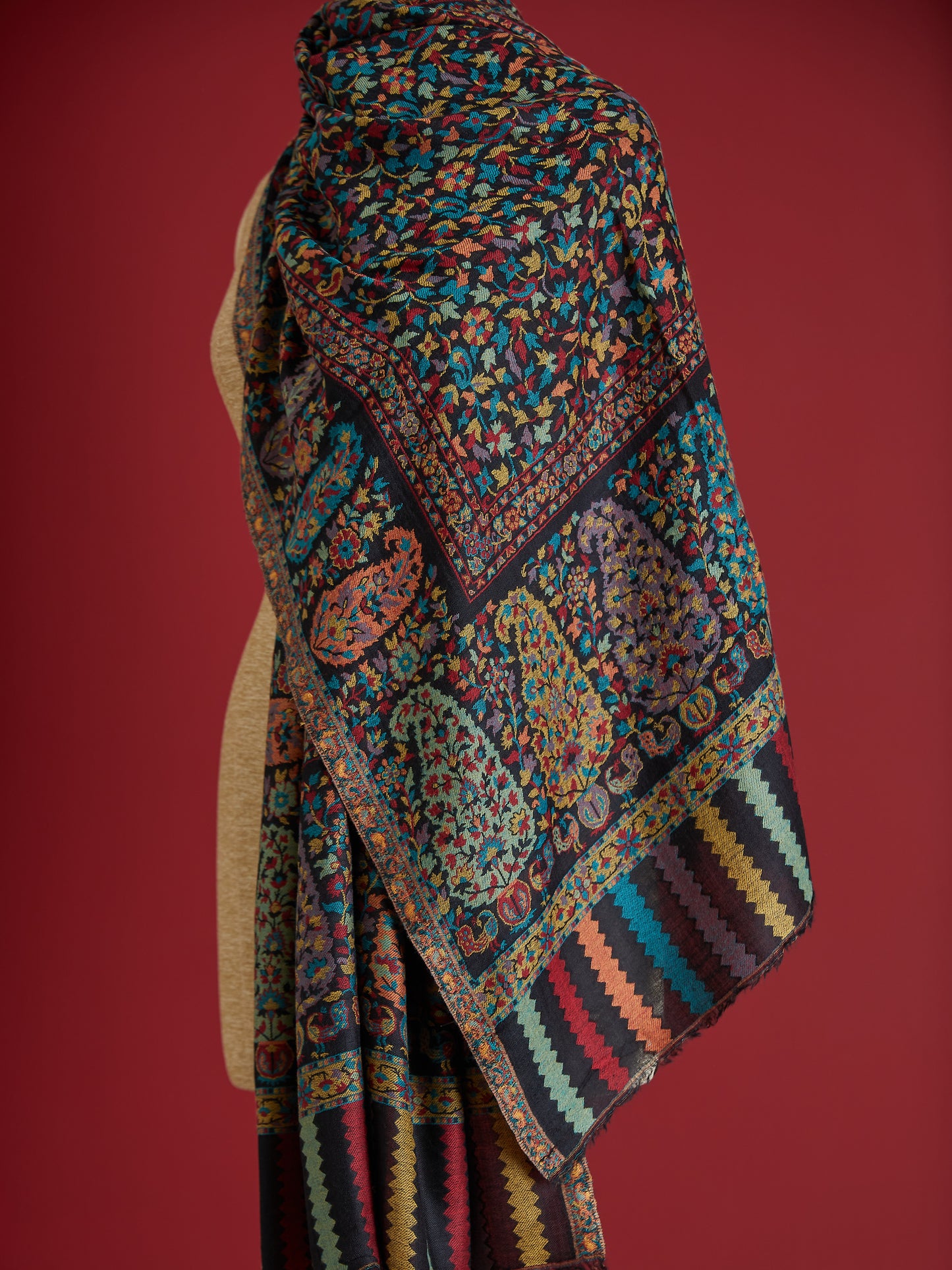 Wool Print stole