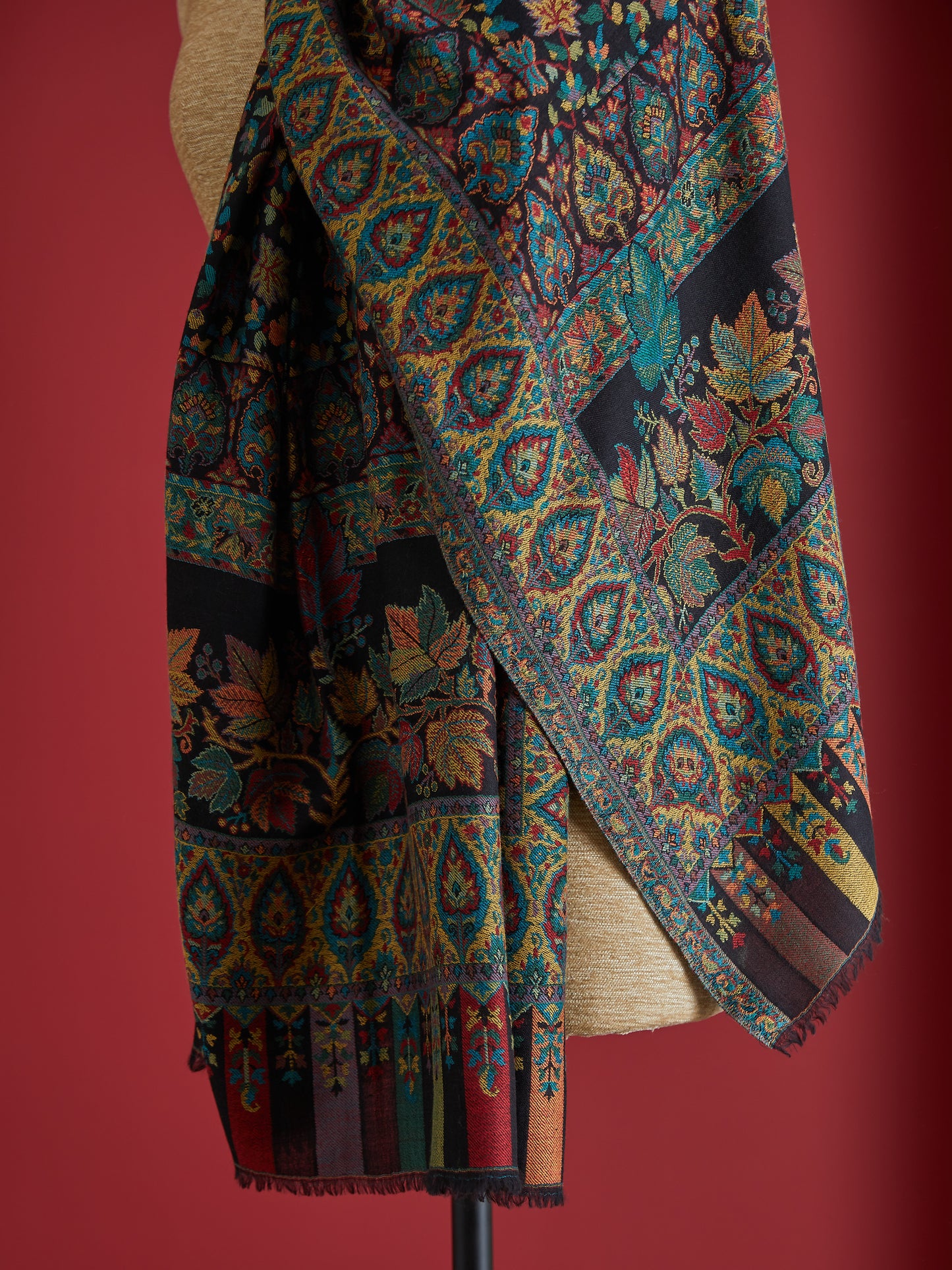 Wool Print Stole
