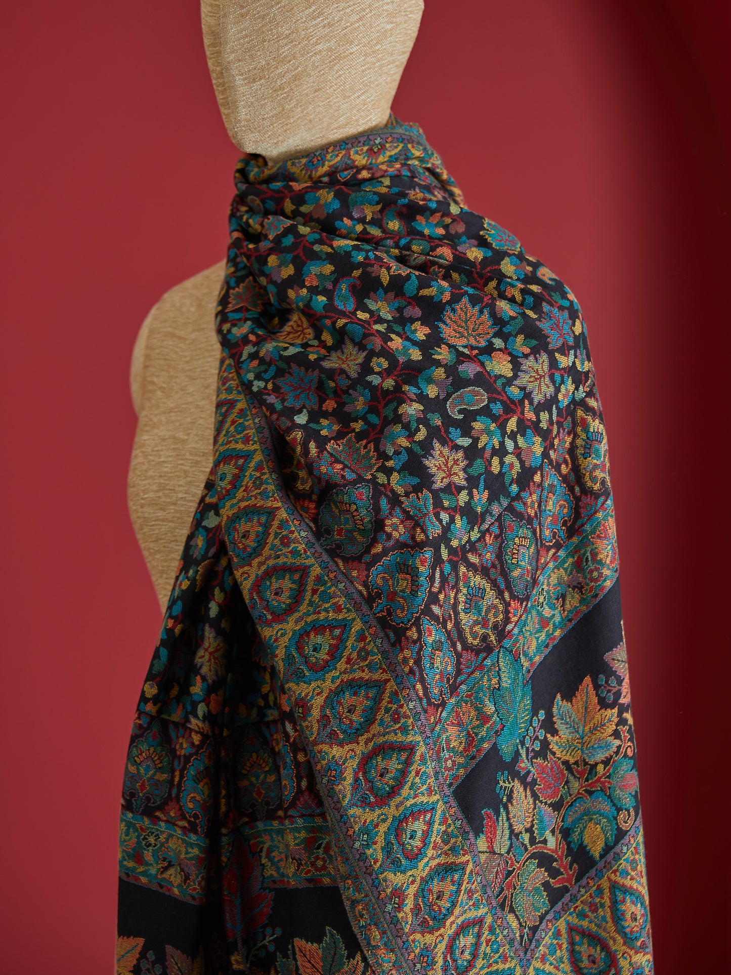 Wool Print Stole