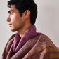 Zari Check Reversible Pashmina Stole