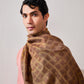 Zari Check Reversible Pashmina Stole